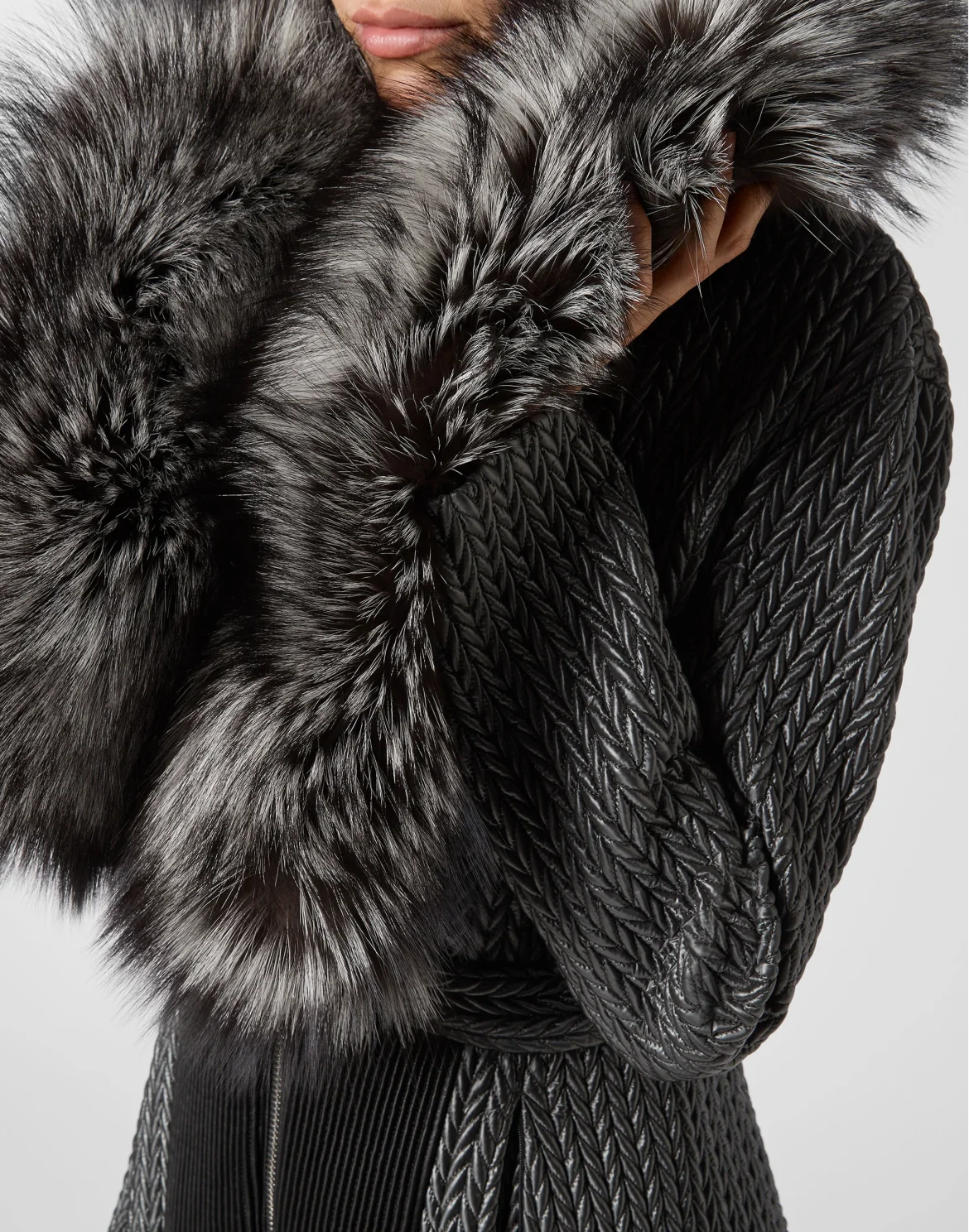 Coat Long Statement, цвет: Черный