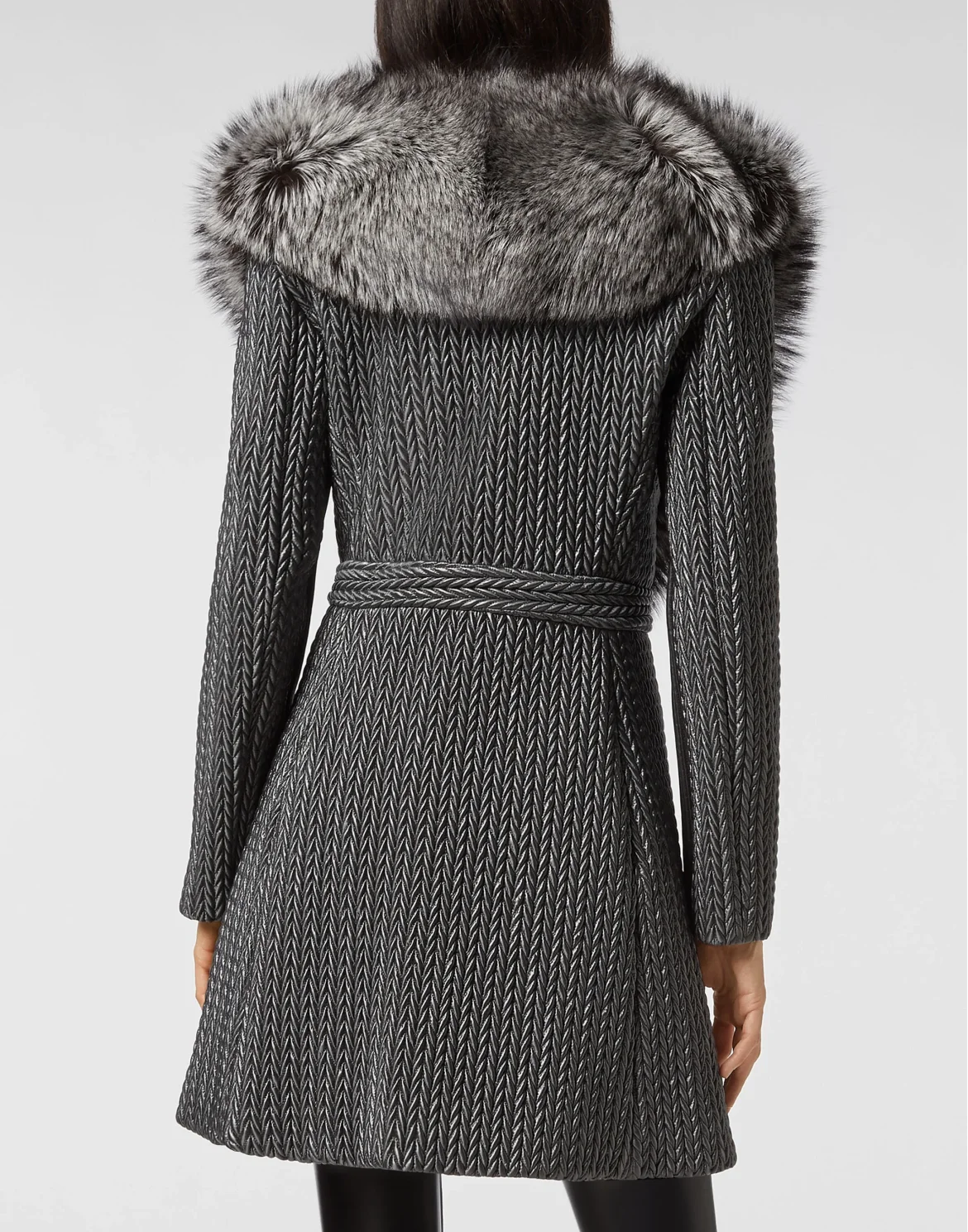 Coat Long Statement, цвет: Черный