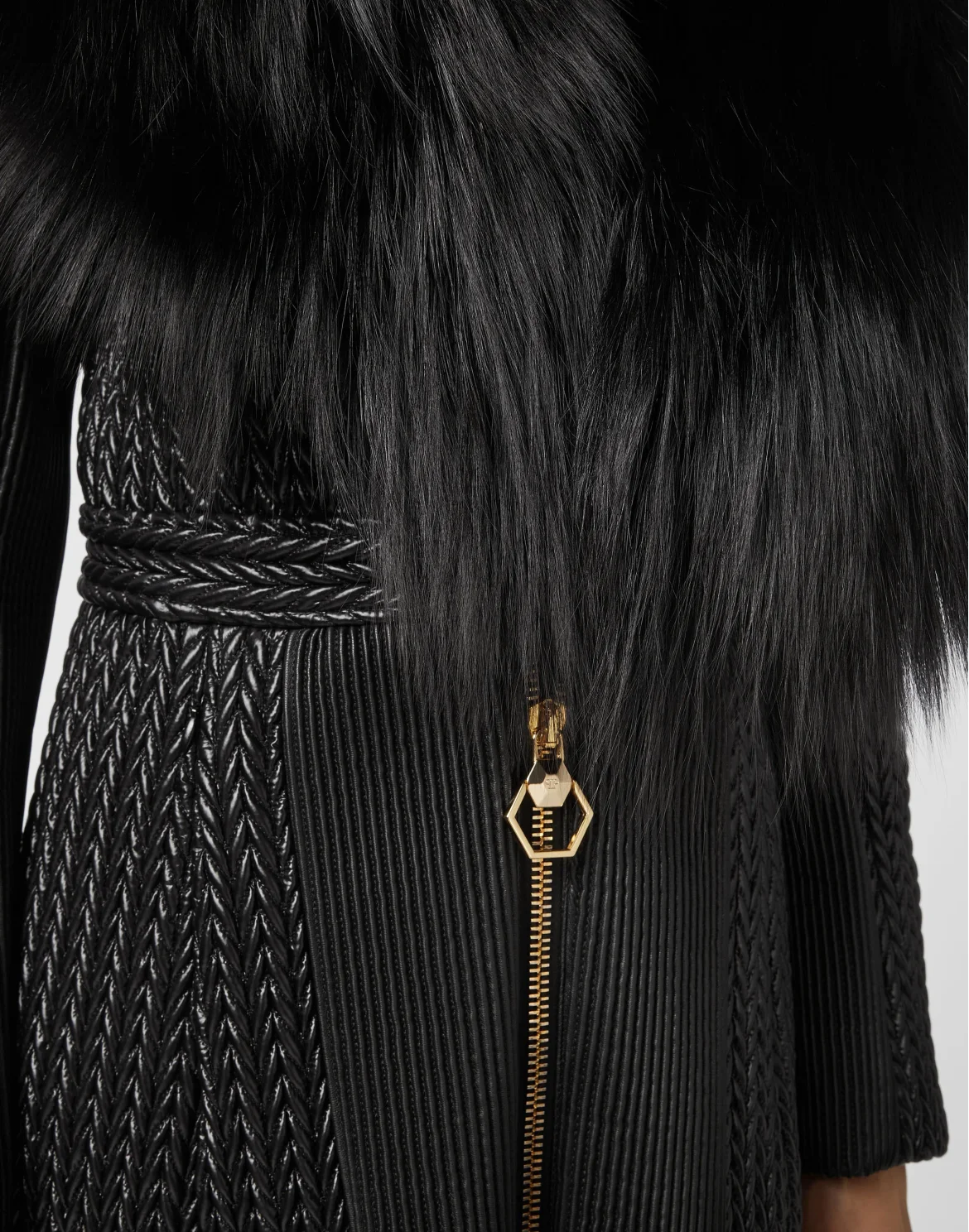 Coat Long Statement, цвет: Черный