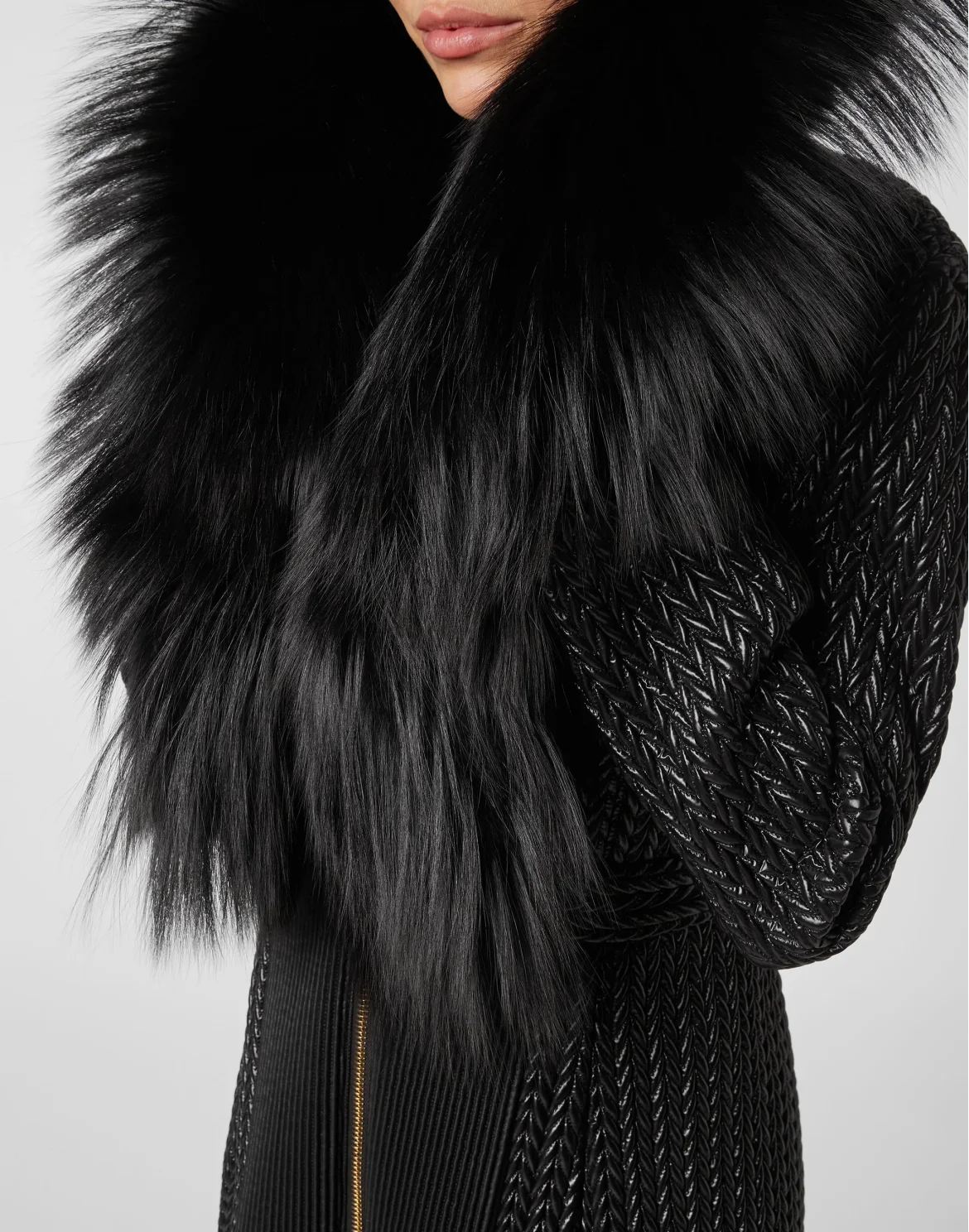 Coat Long Statement, цвет: Черный