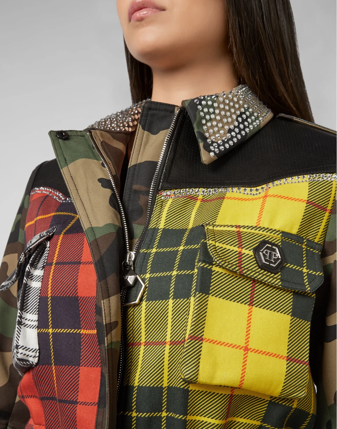 Parka Tartan, цвет: Мультиколор