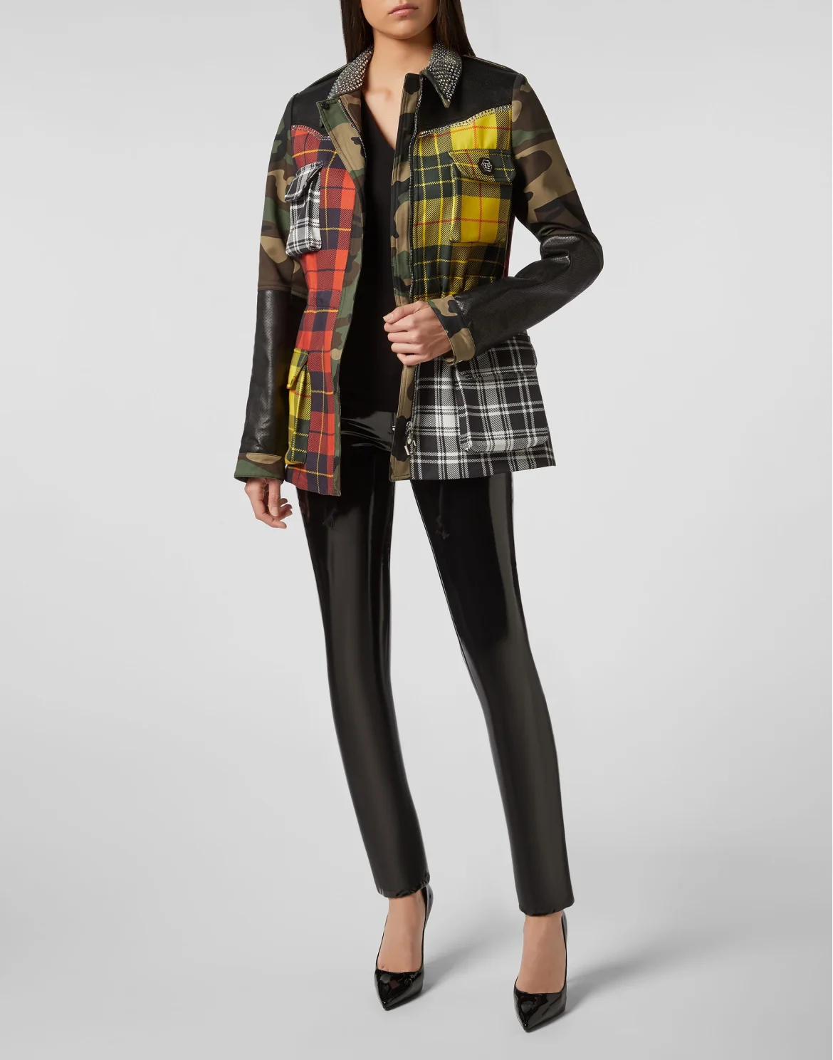 Parka Tartan, цвет: Мультиколор