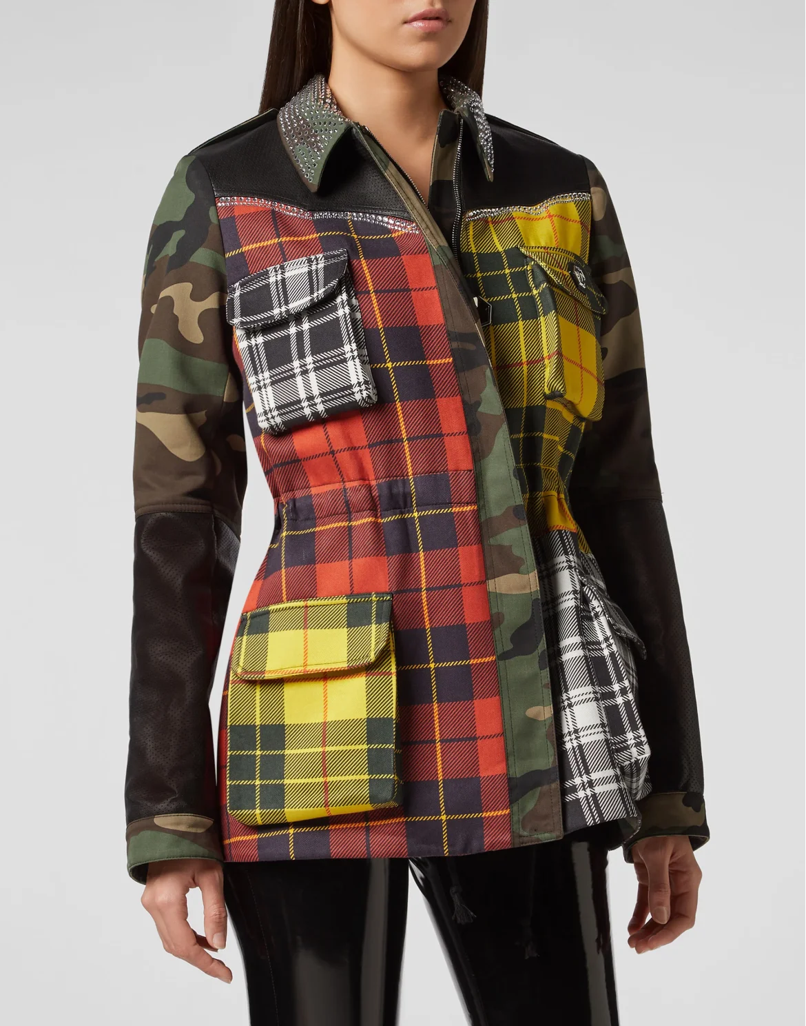 Parka Tartan, цвет: Мультиколор