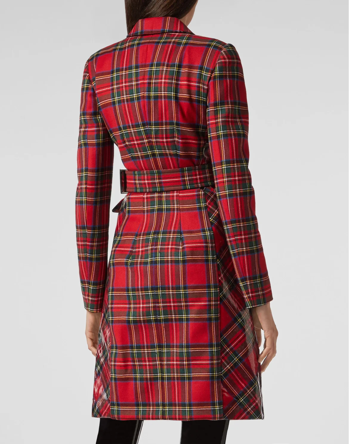 Coat Long Tartan, цвет: Мультиколор