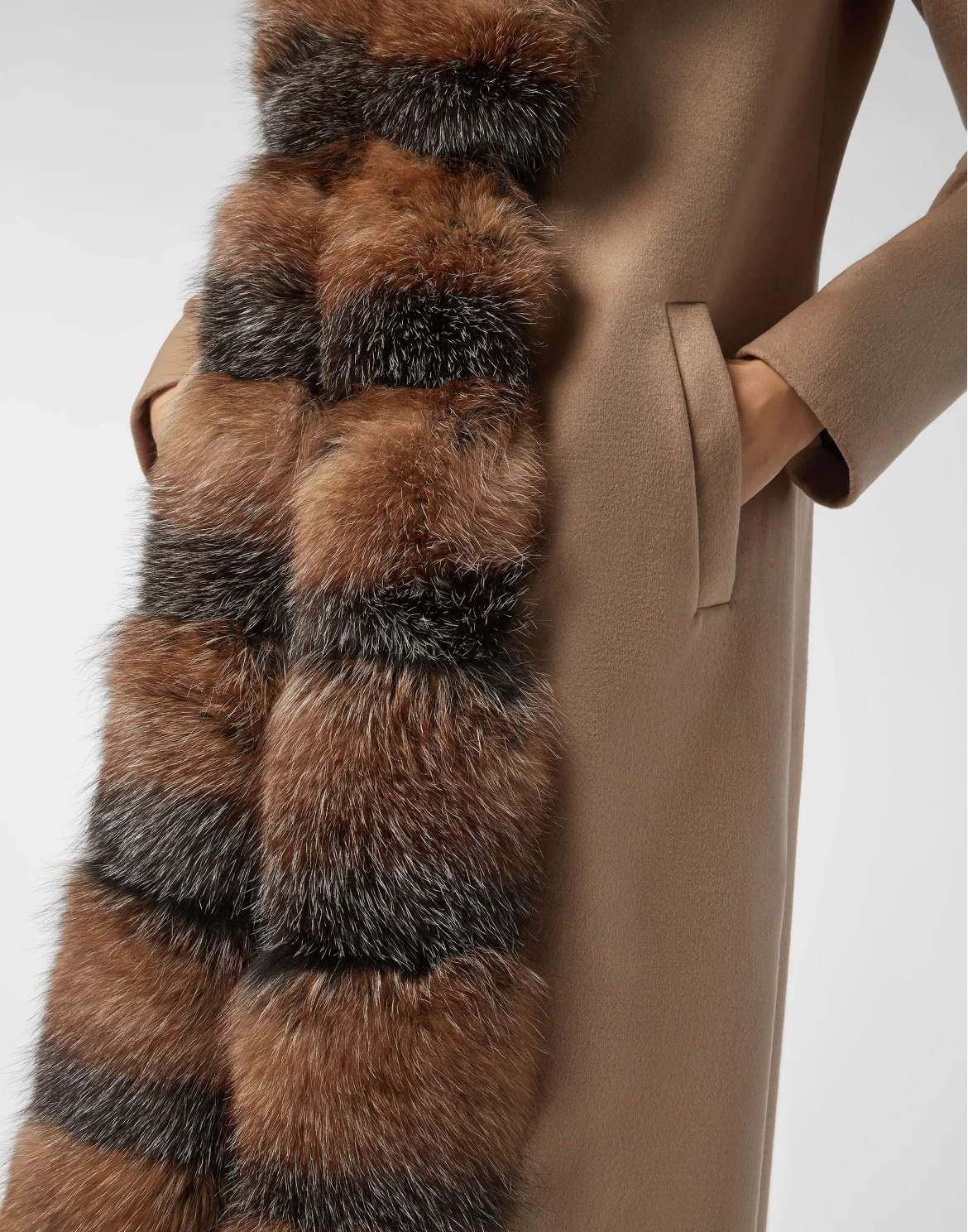 Coat Long Luxury, цвет: Бежевый