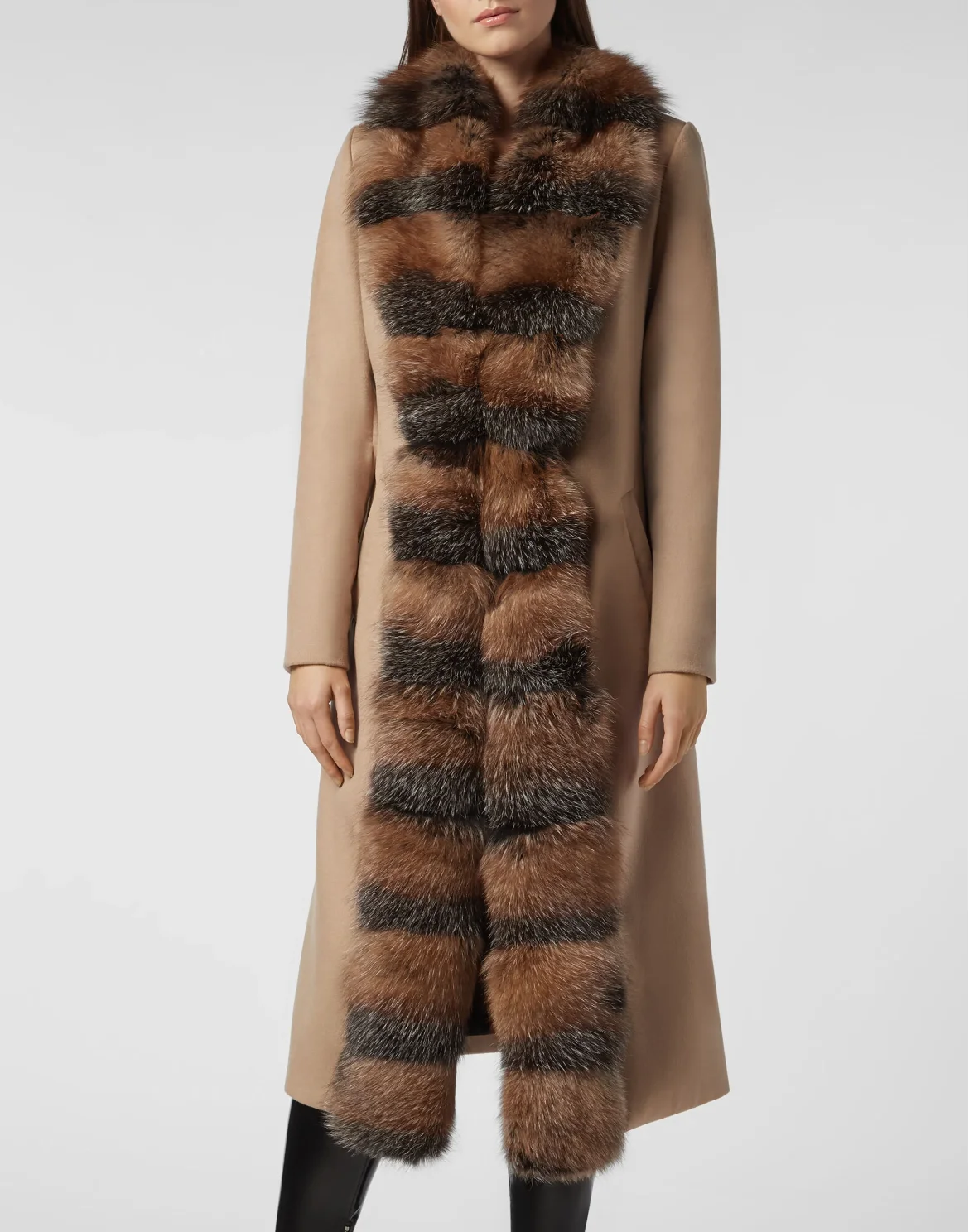Coat Long Luxury, цвет: Бежевый