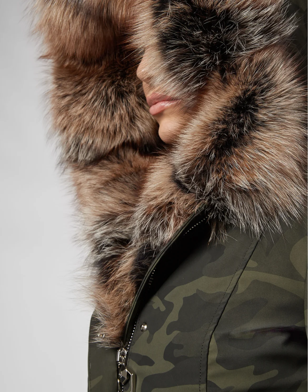 Parka Camouflage, цвет: Камуфляж