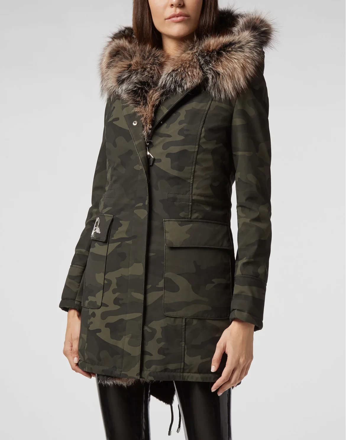 Parka Camouflage, цвет: Камуфляж