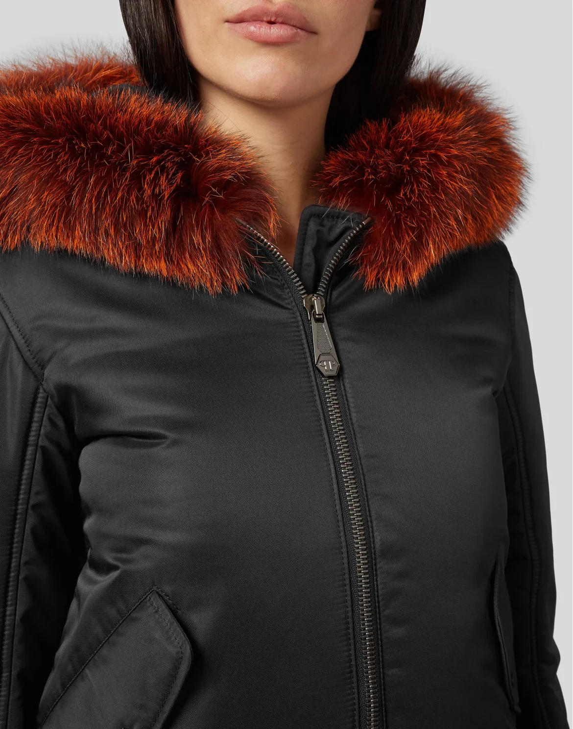 Bomber Crystal Plein, цвет: Черный