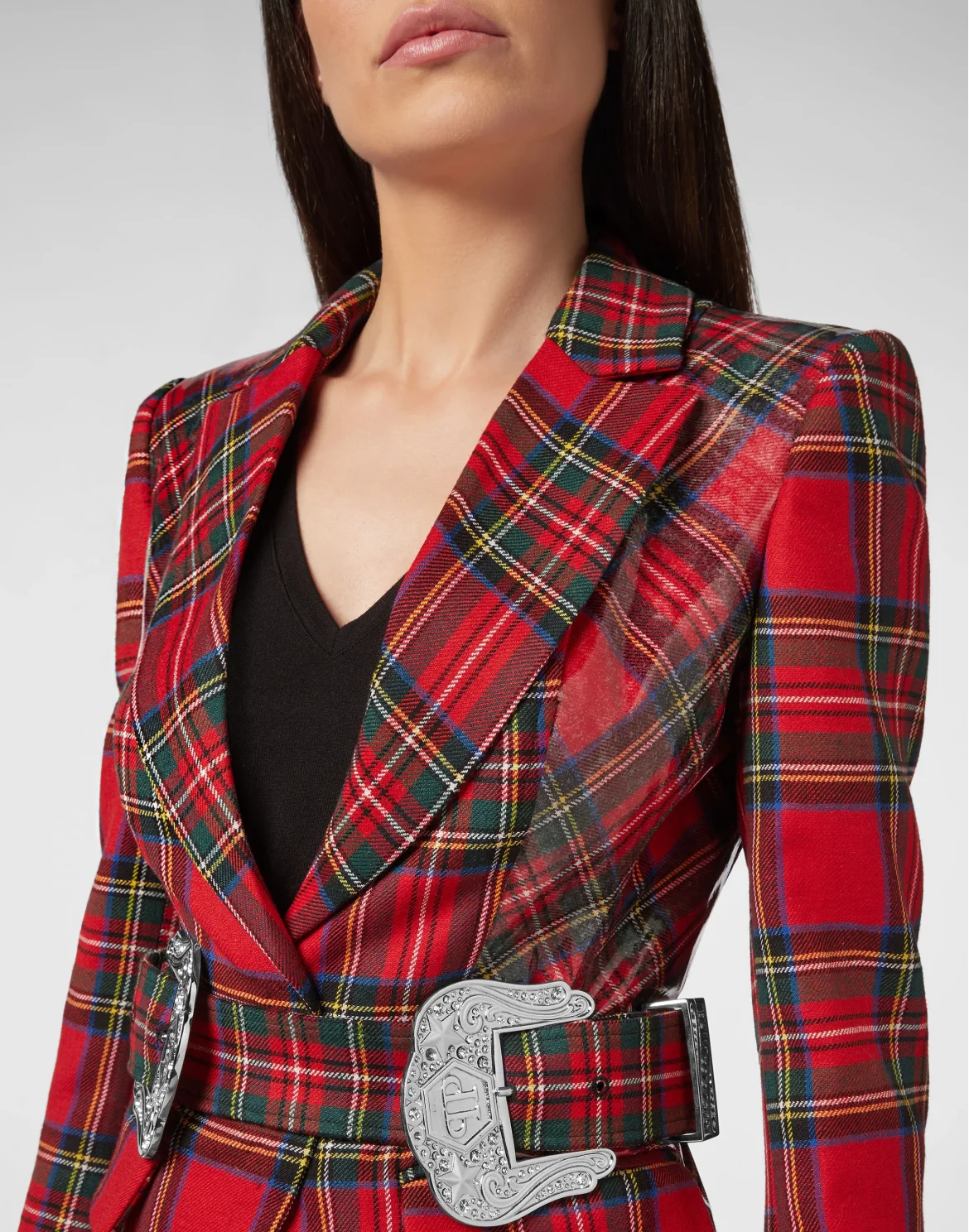 Blazer Tartan, цвет: Мультиколор