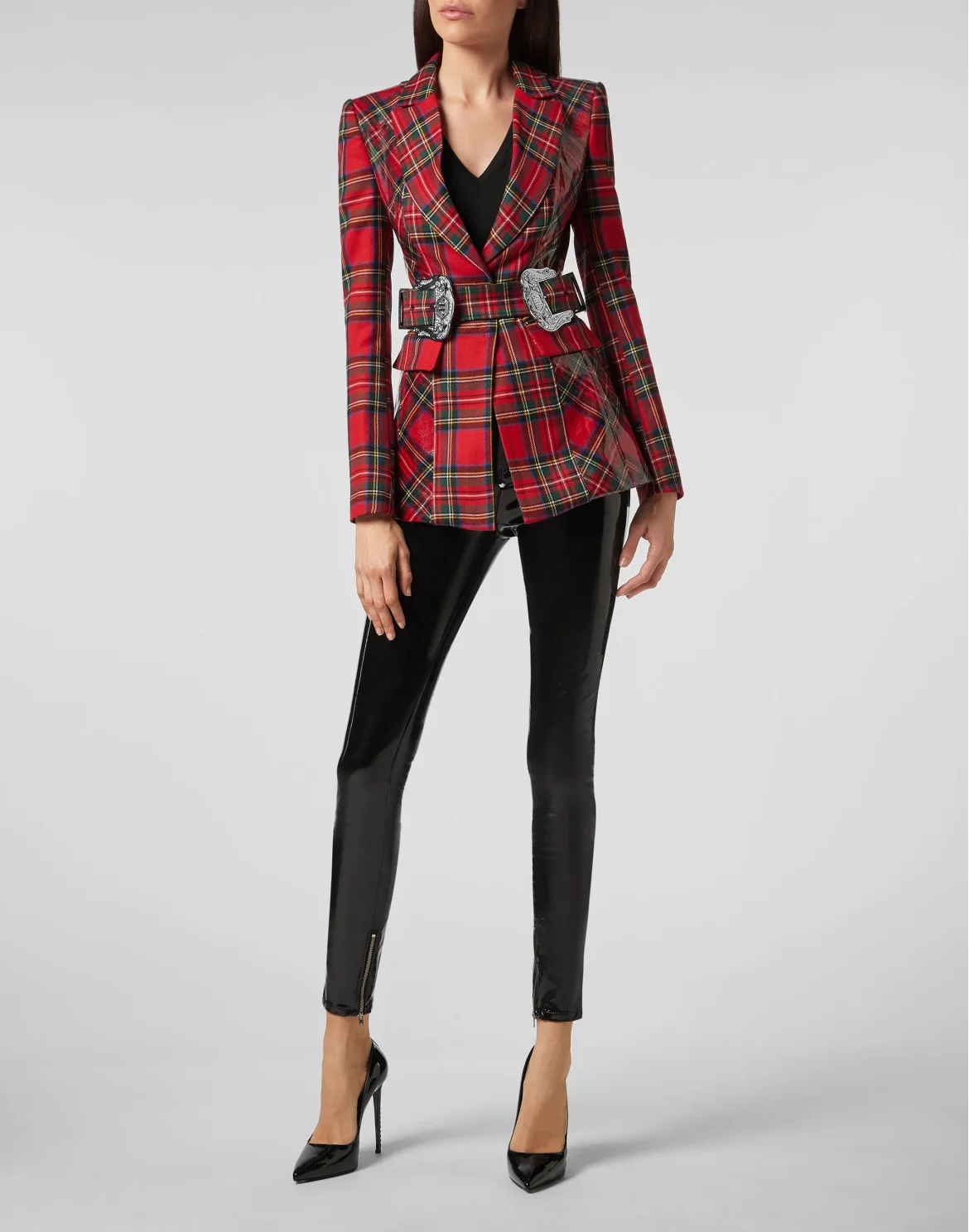 Blazer Tartan, цвет: Мультиколор