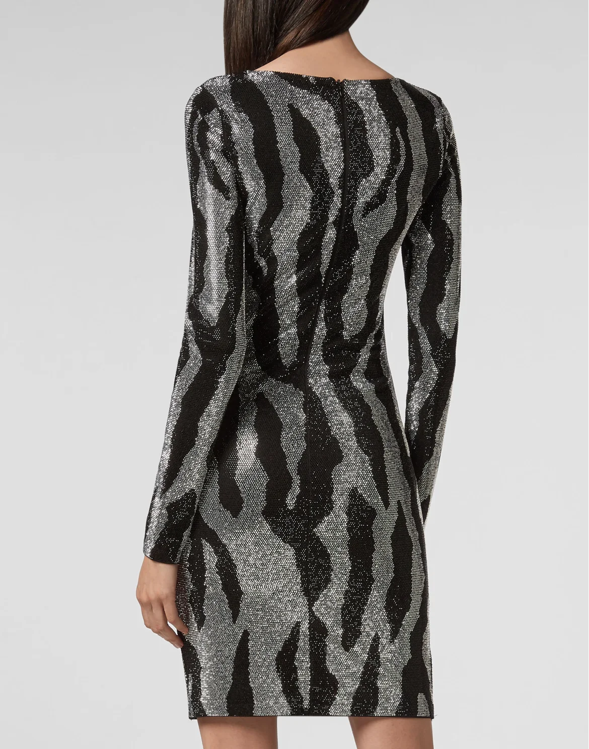 Short Dress Crystal, цвет: Черный