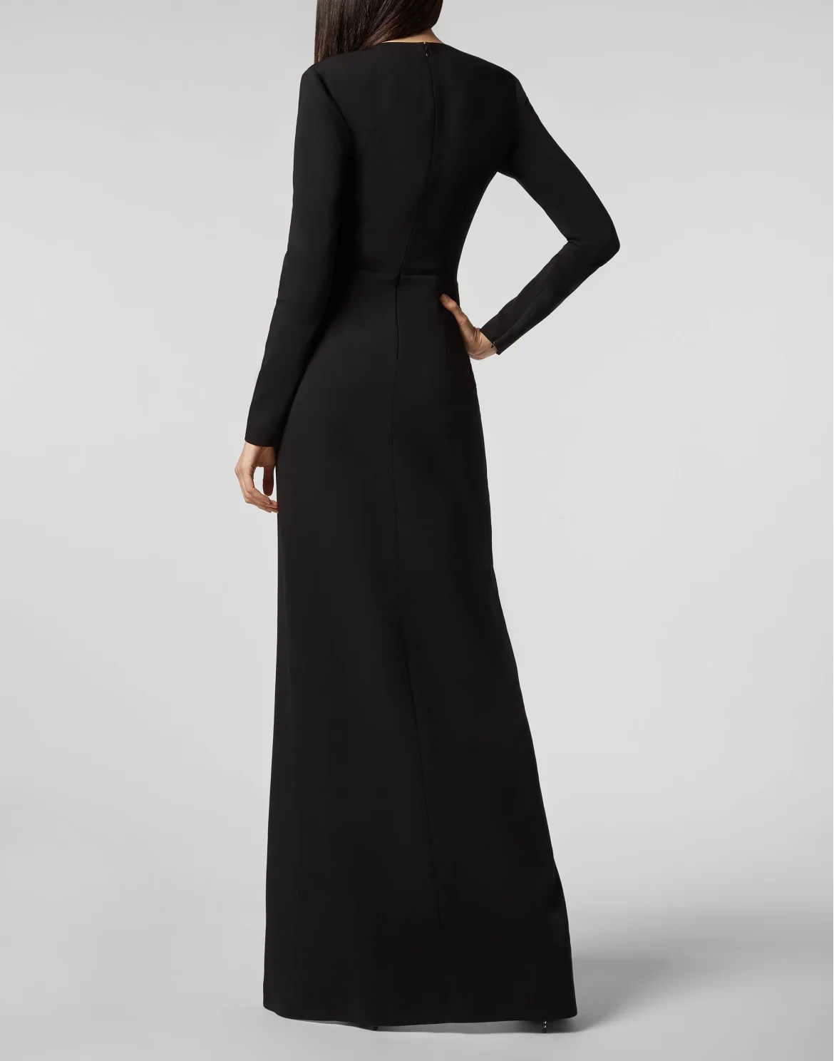 Long Dress Crystal, цвет: Черный