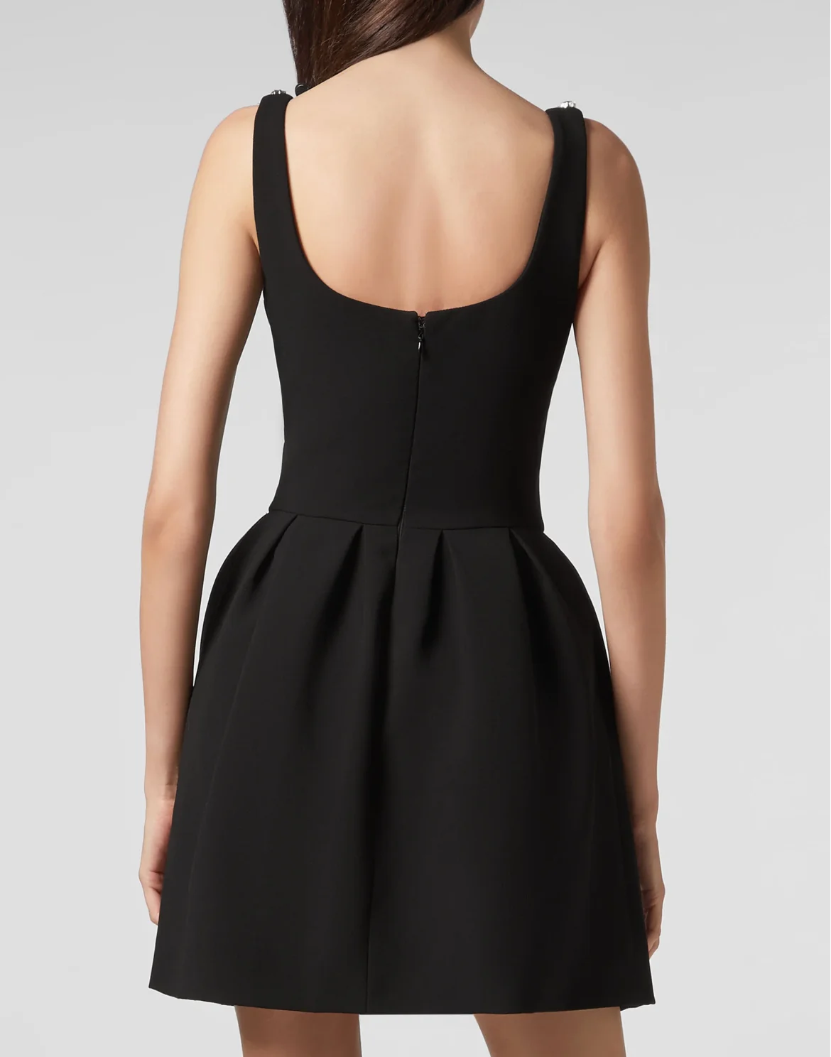 Short Dress Crystal, цвет: Черный
