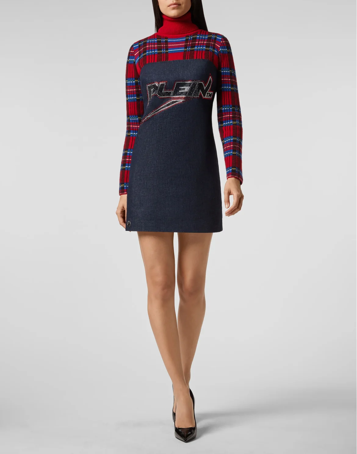 Short Dress Tartan, цвет: Мультиколор