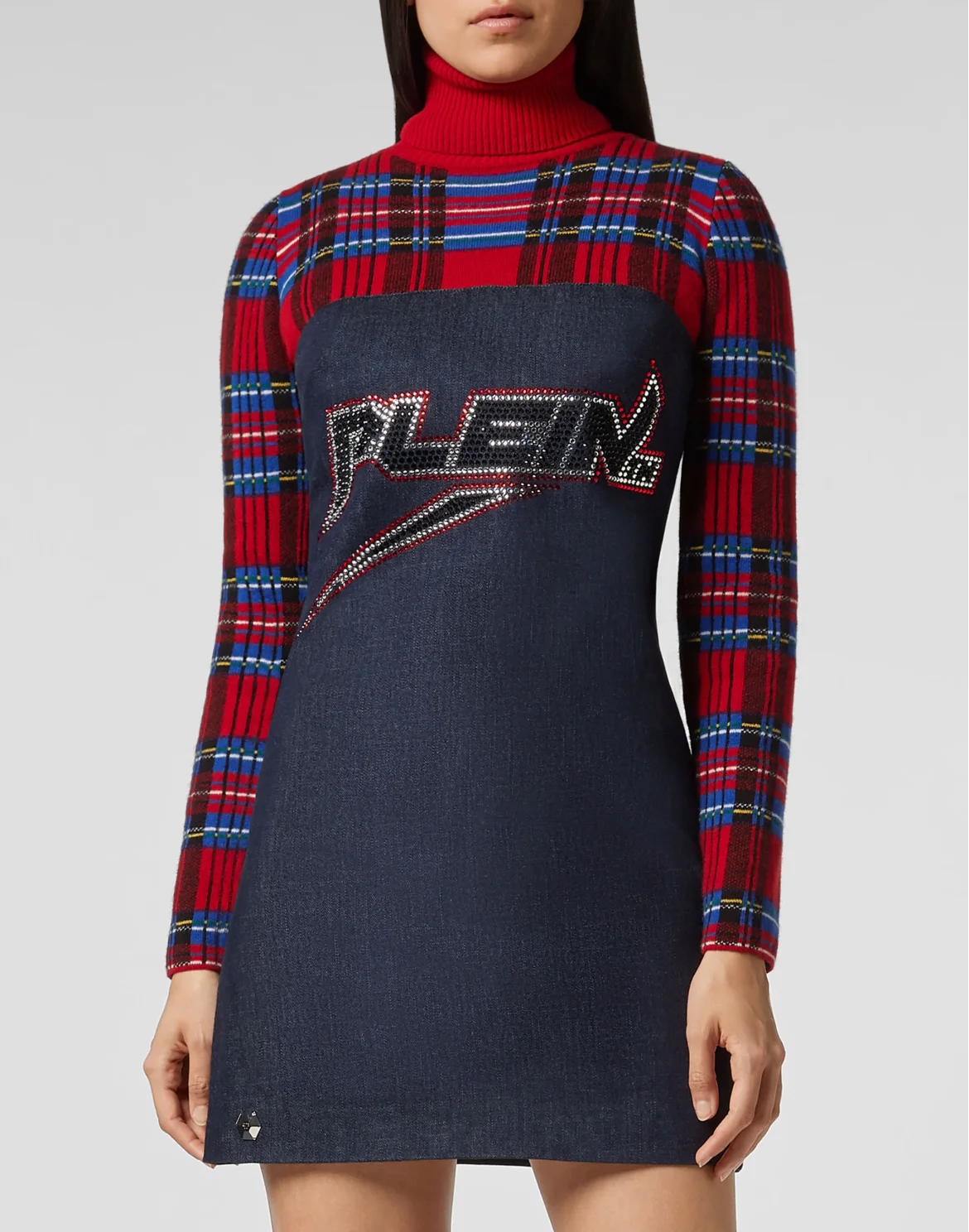 Short Dress Tartan, цвет: Мультиколор
