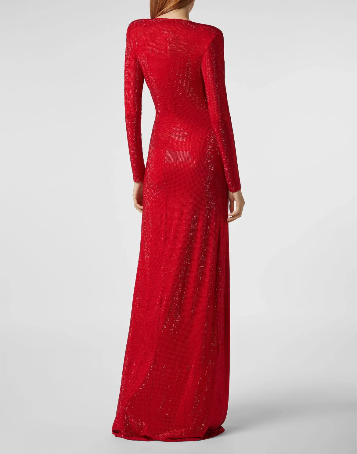 Long Dress Crystal, цвет: Красный
