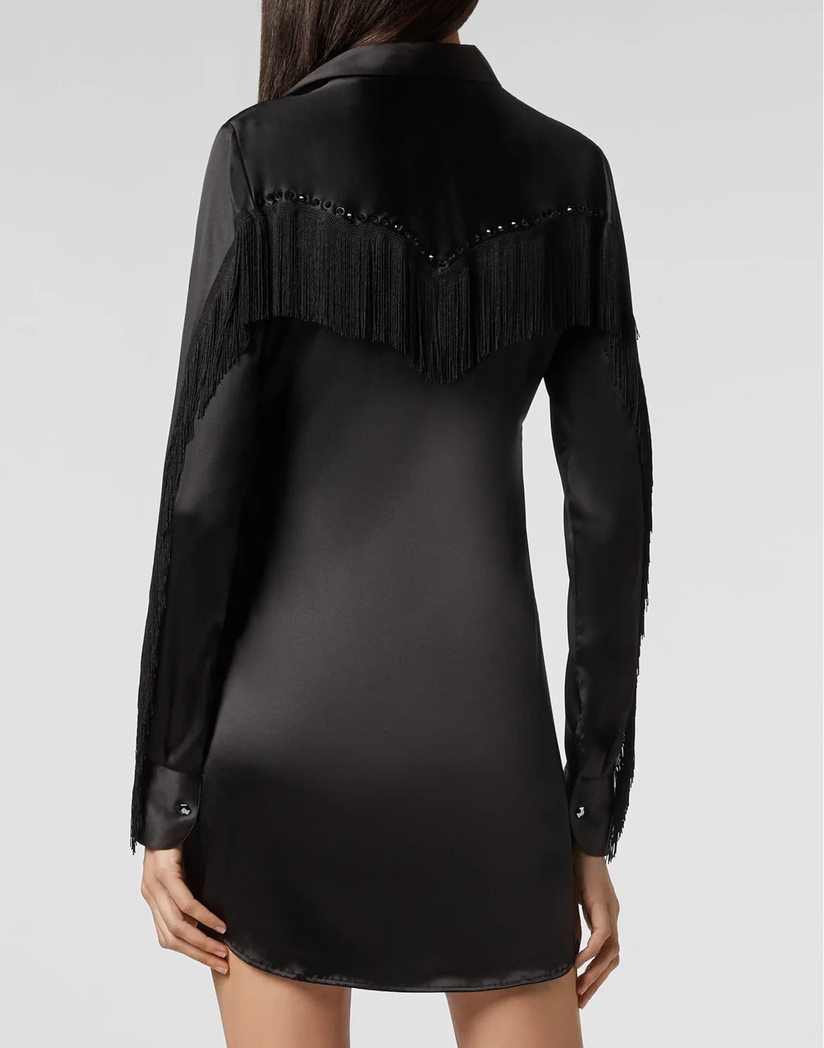 Shirt Fringe, цвет: Черный