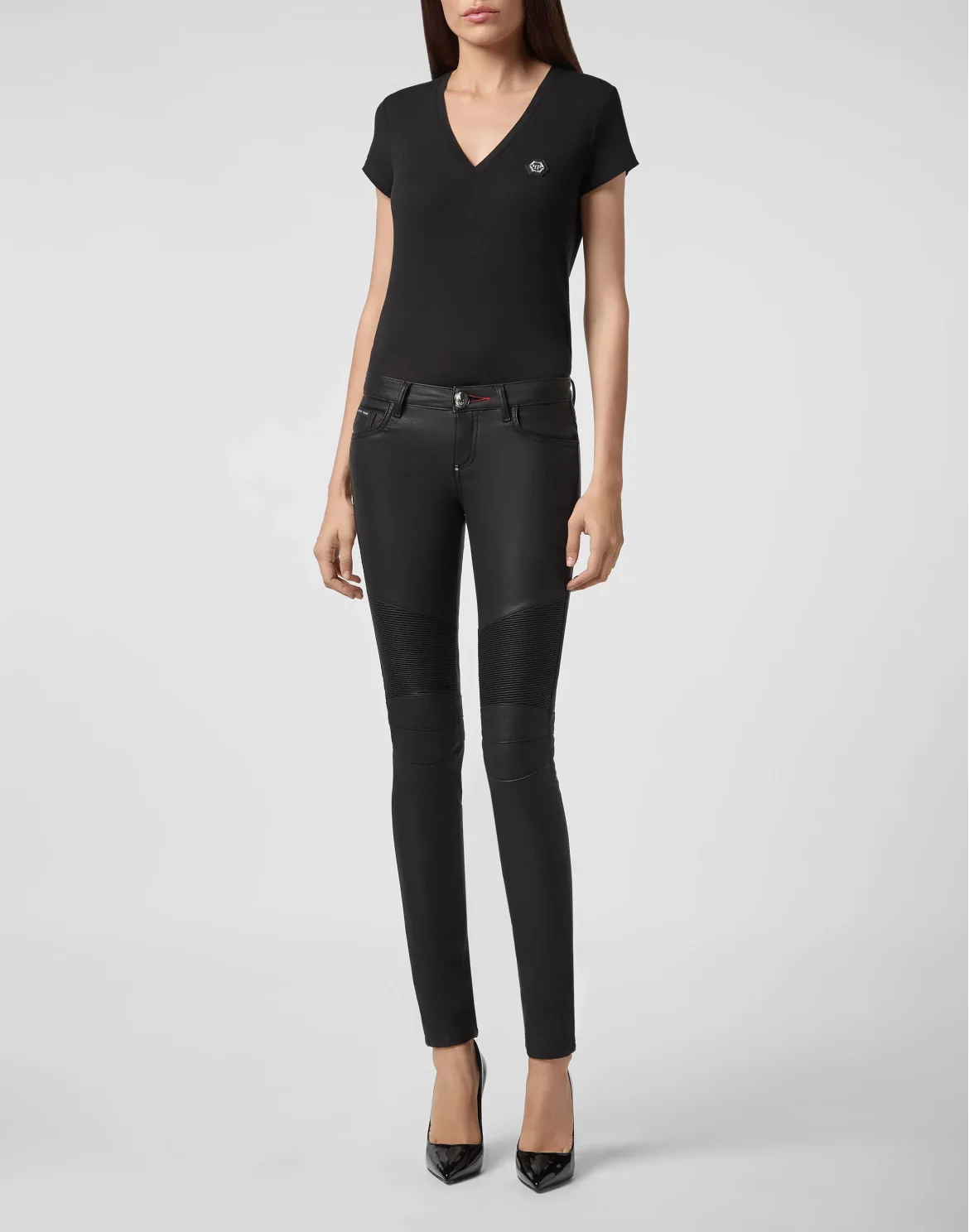 Biker Trousers Statement, цвет: Черный
