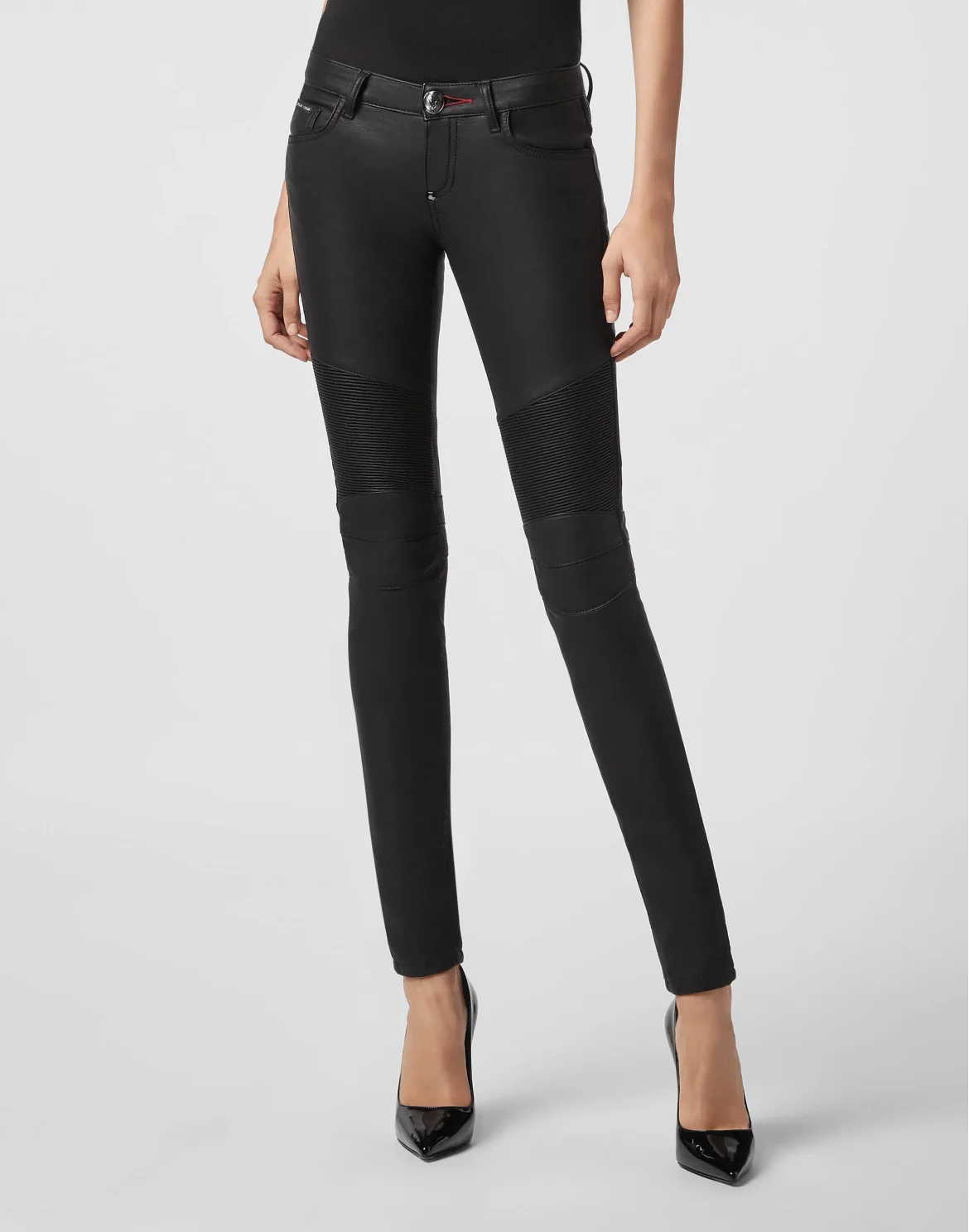Biker Trousers Statement, цвет: Черный