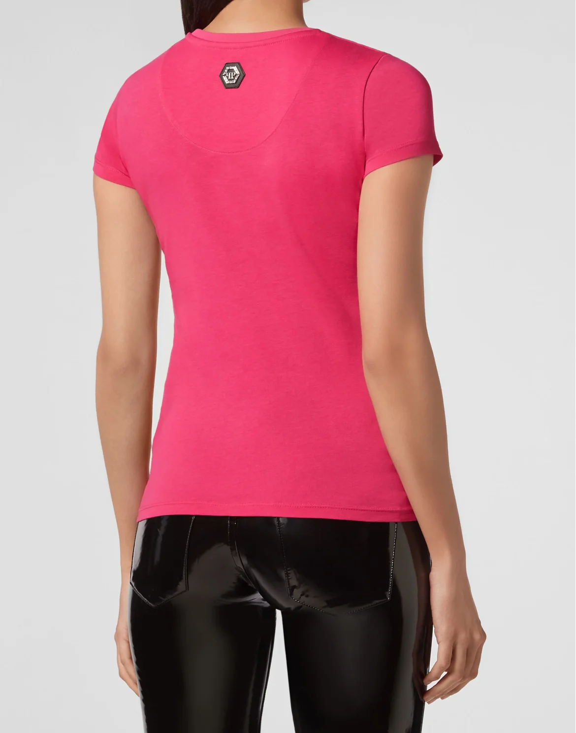 T-shirt Round Neck SS Crystal, цвет: Розовый