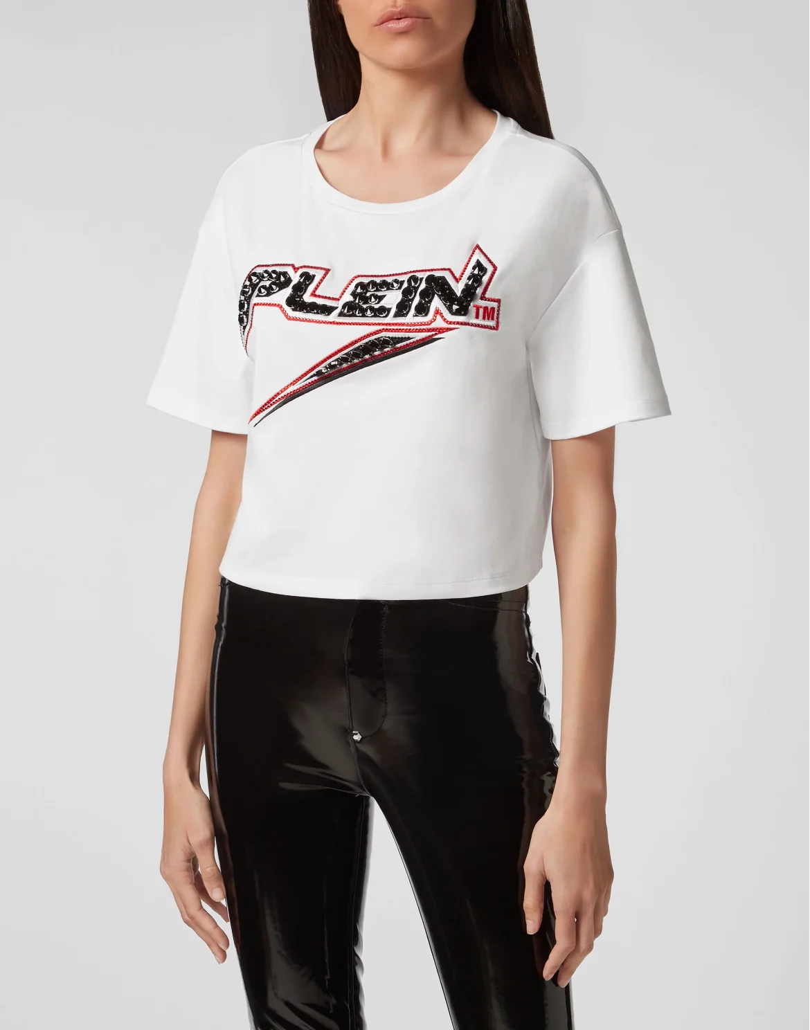 T-shirt Round Neck SS Space Plein, цвет: Белый
