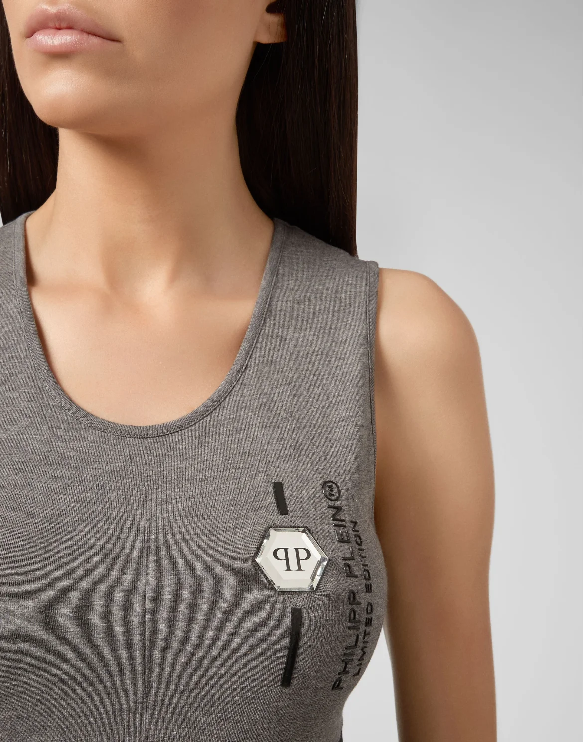Tank top Logos, цвет: Серый