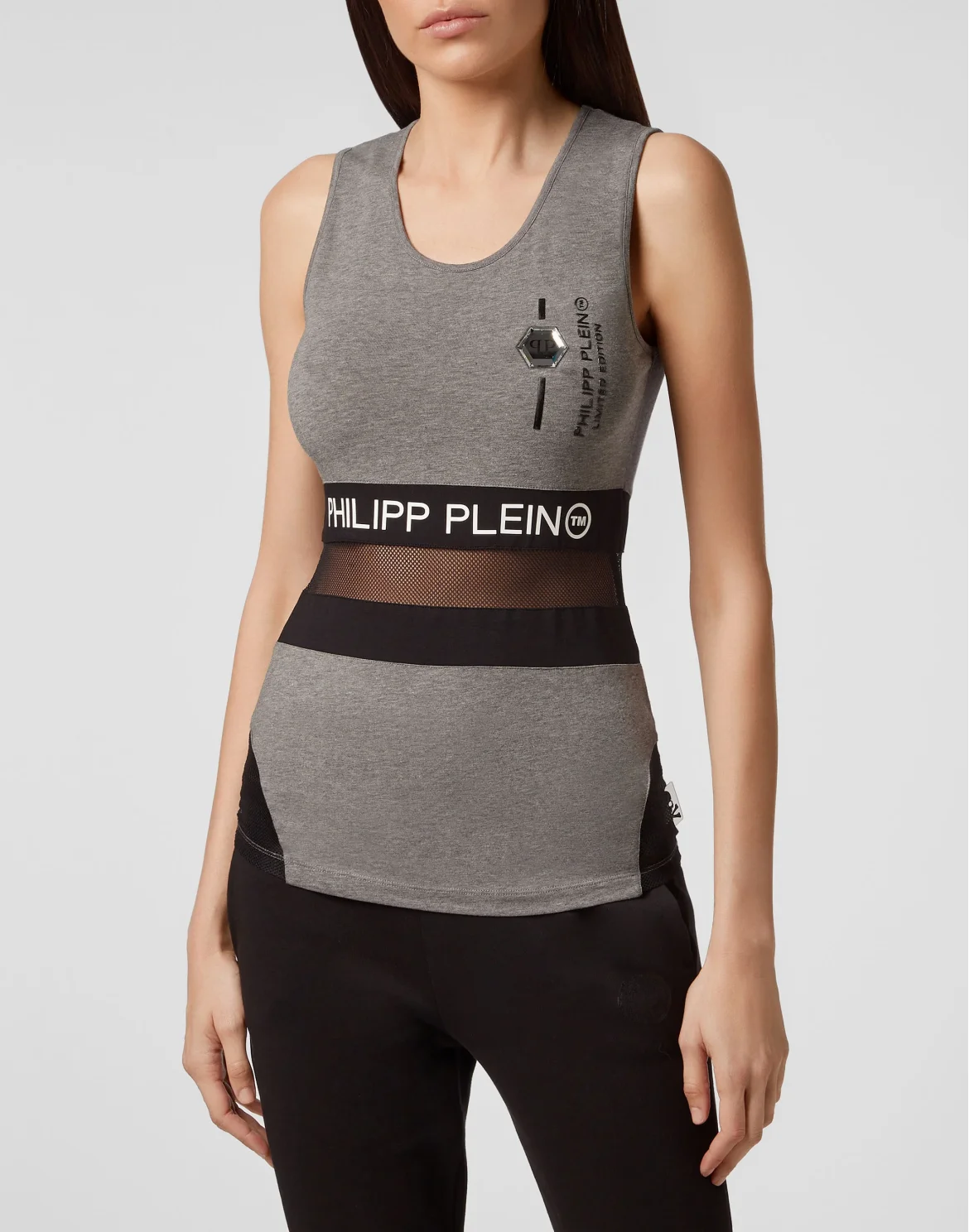 Tank top Logos, цвет: Серый