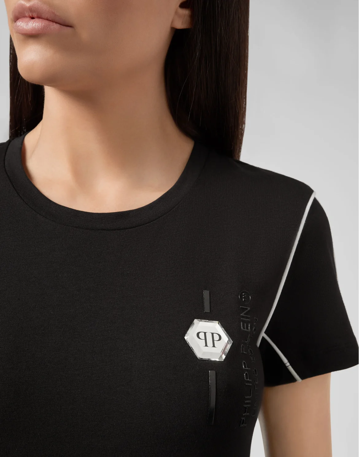 T-shirt Round Neck SS Logos, цвет: Черный