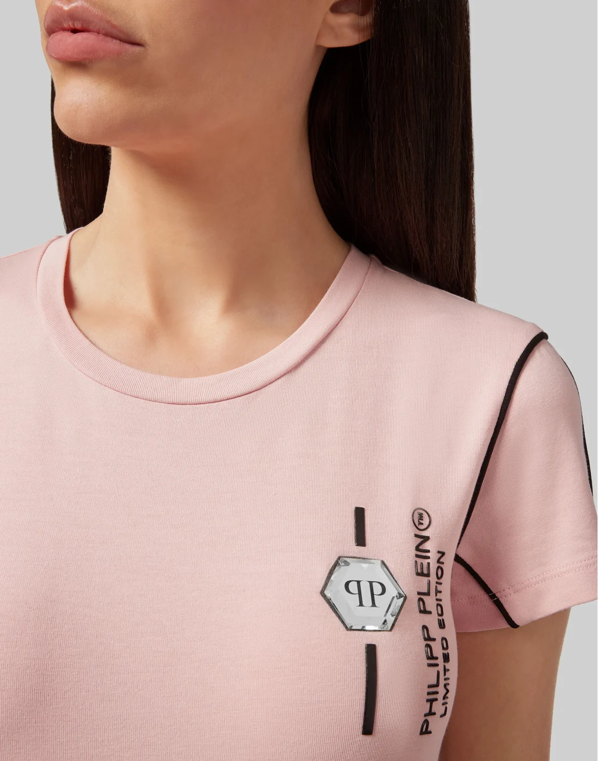 T-shirt Round Neck SS Logos, цвет: Розовый