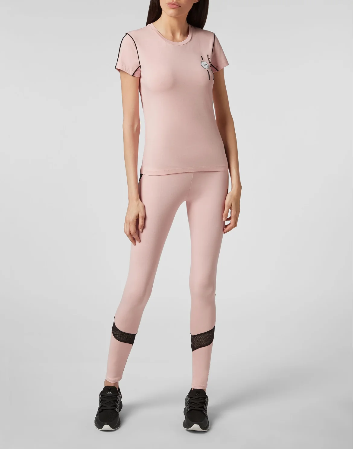 T-shirt Round Neck SS Logos, цвет: Розовый