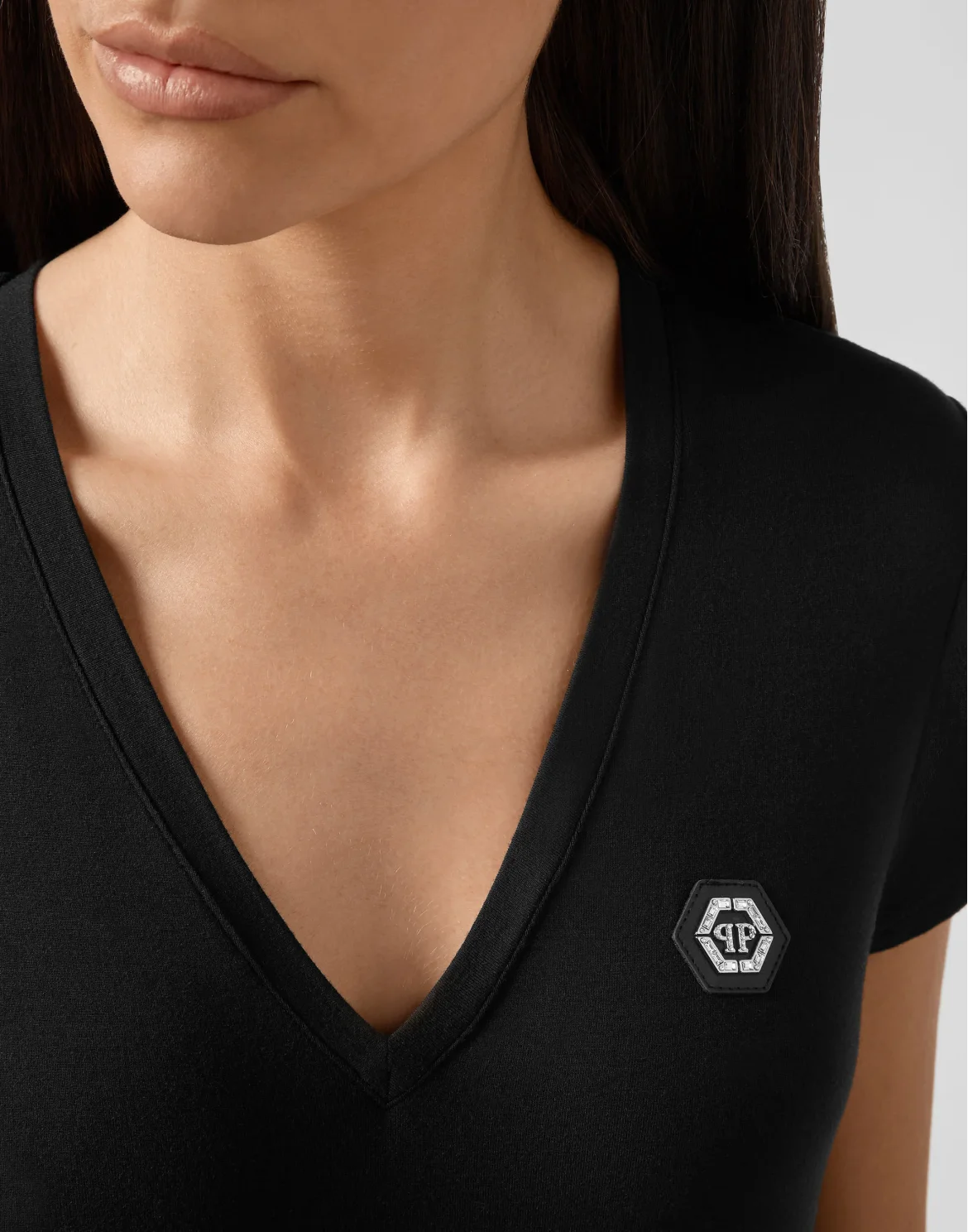 T-shirt V-Neck SS Original, цвет: Черный
