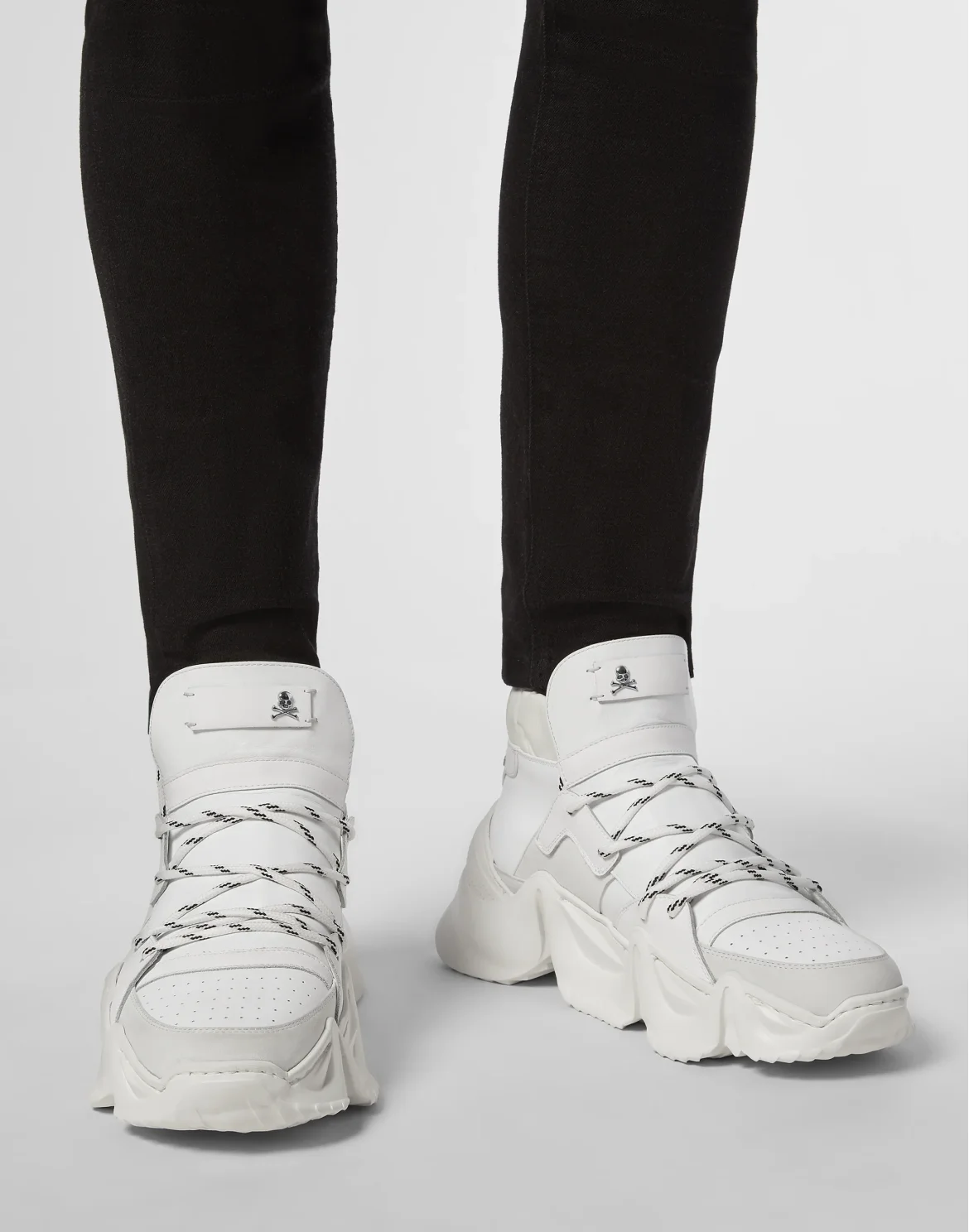 Hi-Top Sneakers Monster 0.2, цвет: Белый