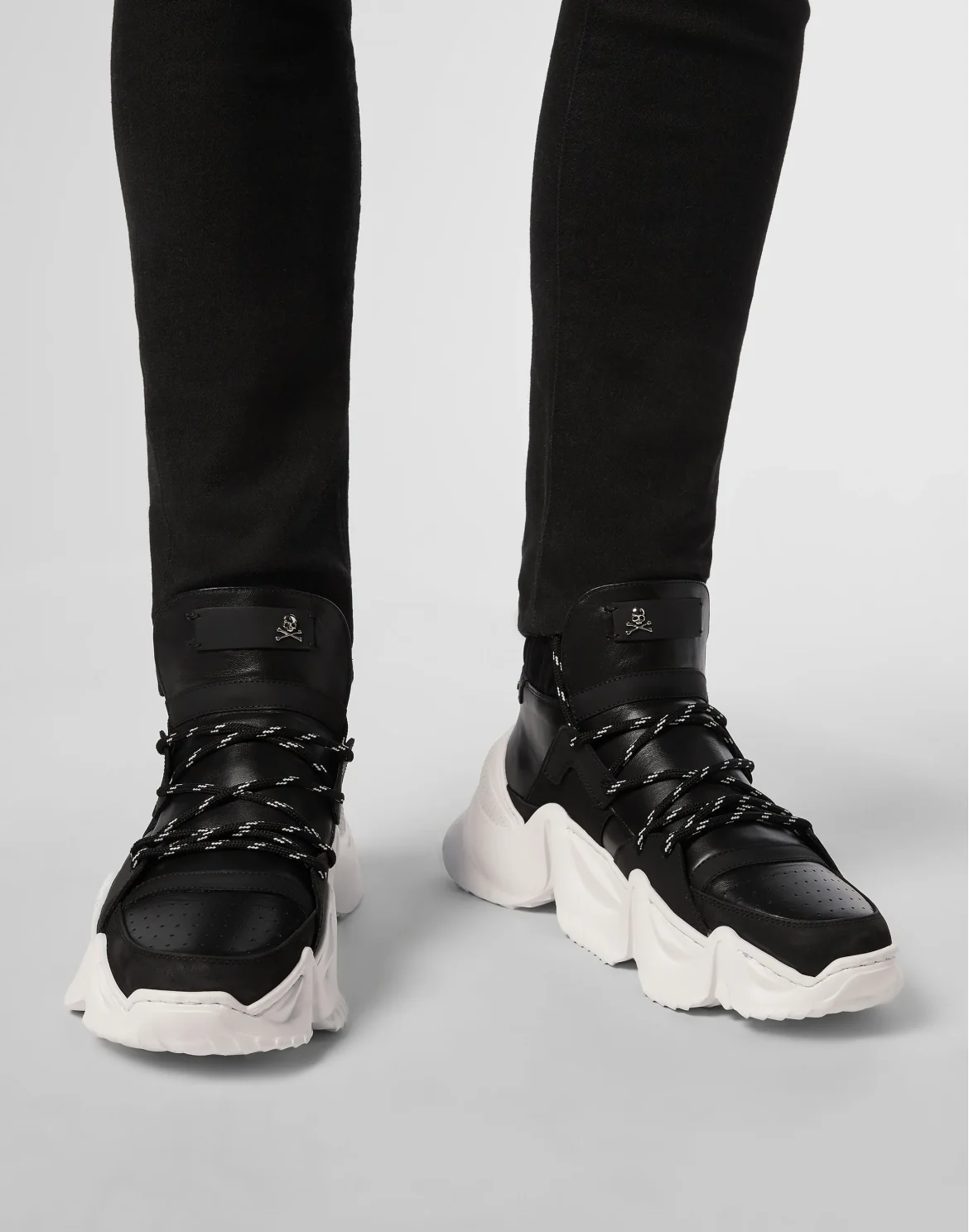 Hi-Top Sneakers Monster 0.2, цвет: Черный
