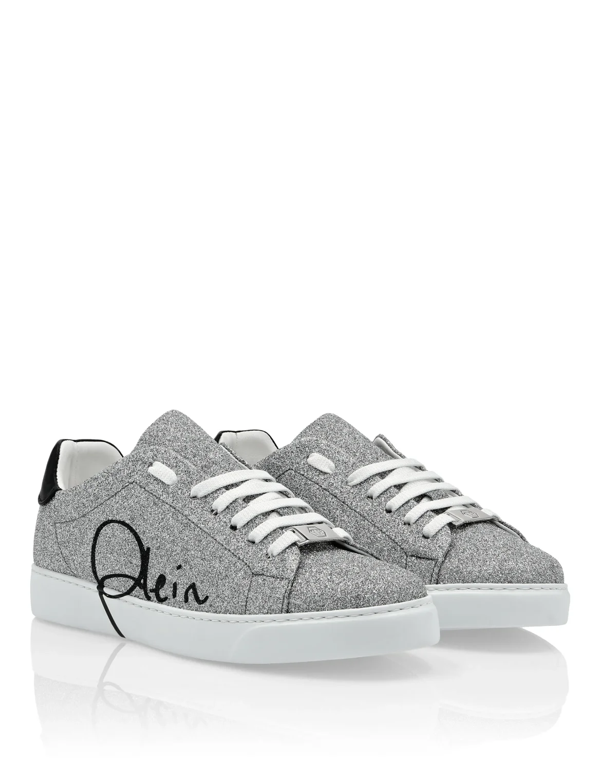 Lo-Top Sneakers Signature, цвет: Серебристый