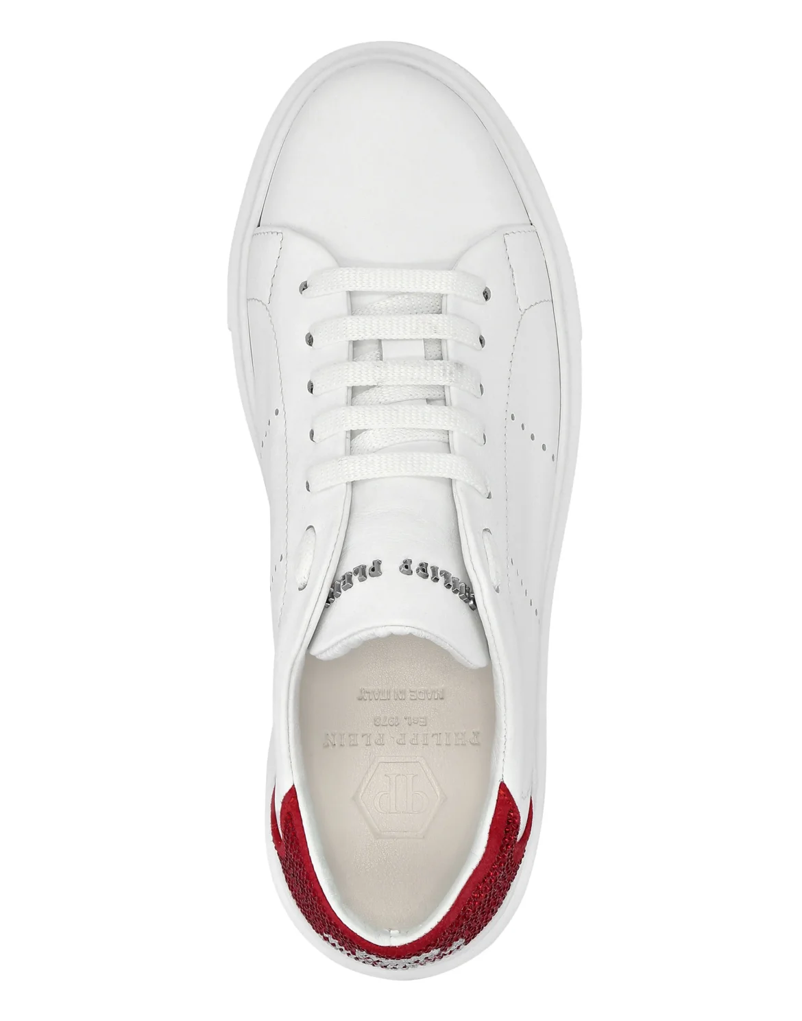Lo-Top Sneakers Skull, цвет: Красный