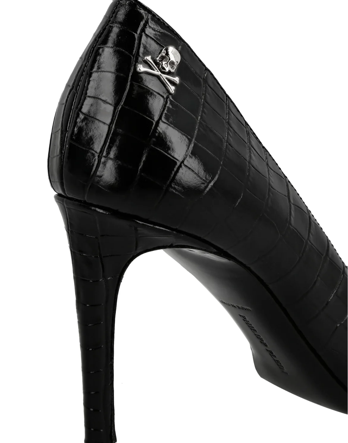 Decollete Mid Heels Skull, цвет: Черный