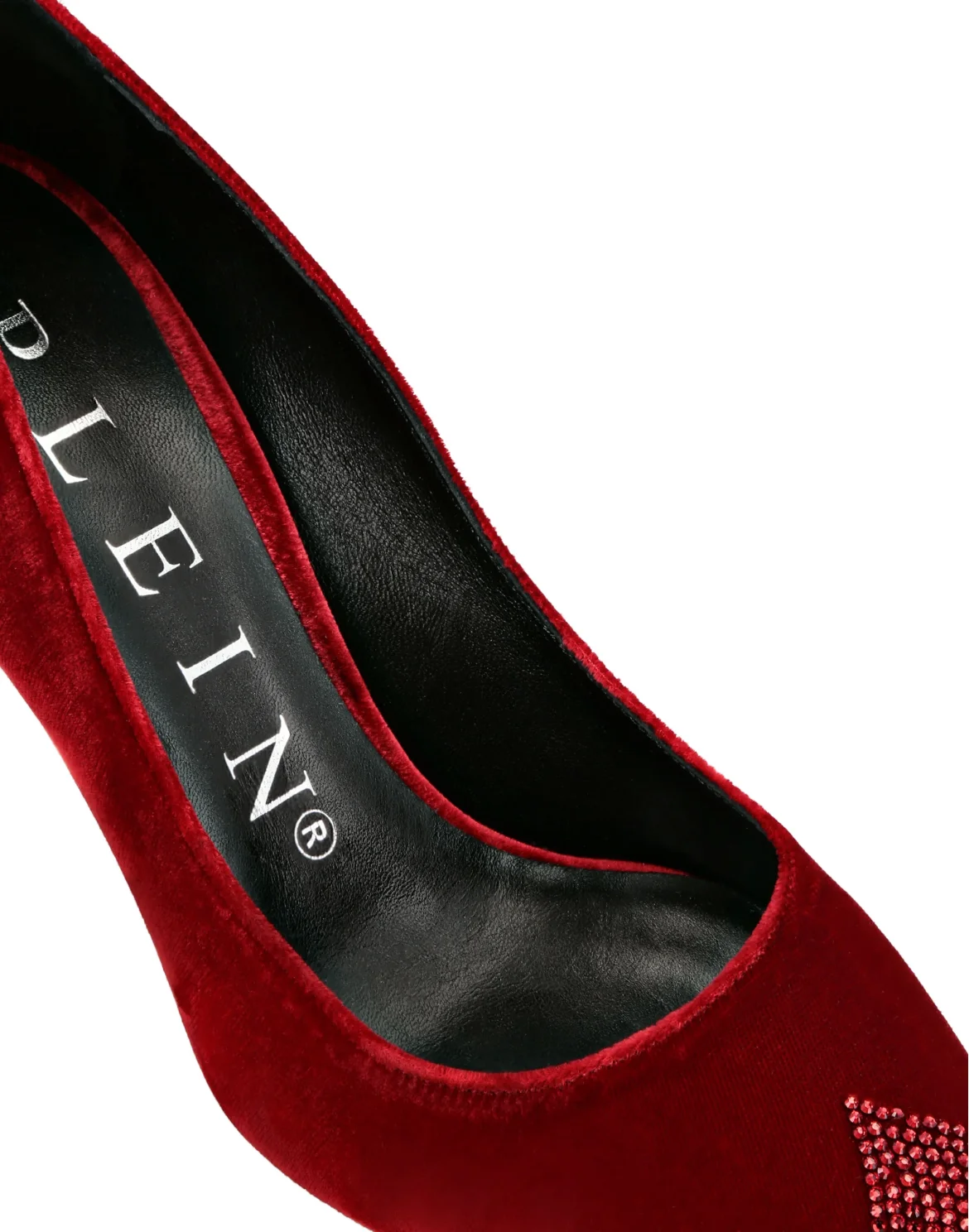 Decollete Mid Heels Crystal, цвет: Красный