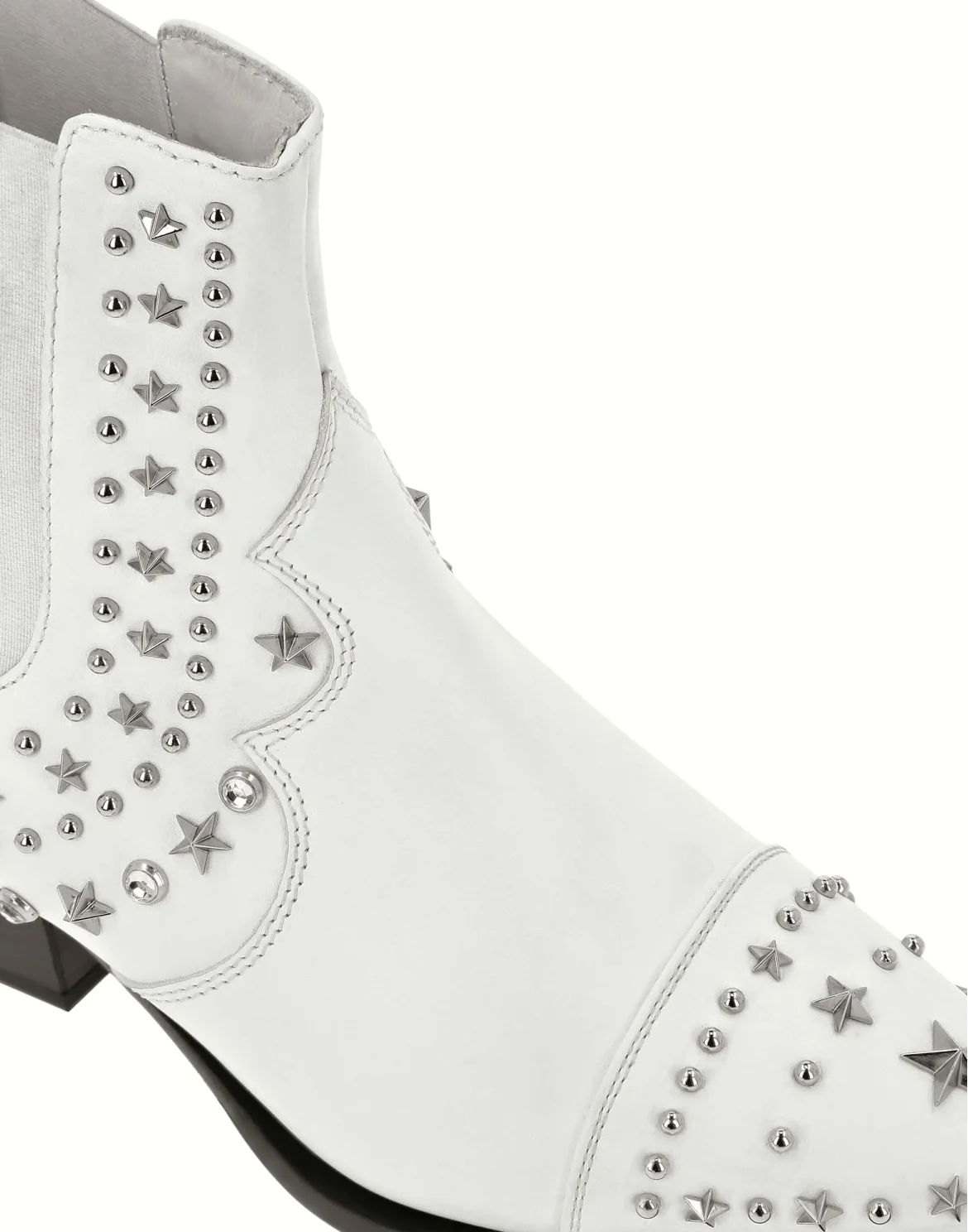 Boots Lo-Heels Low Cowboy, цвет: Белый