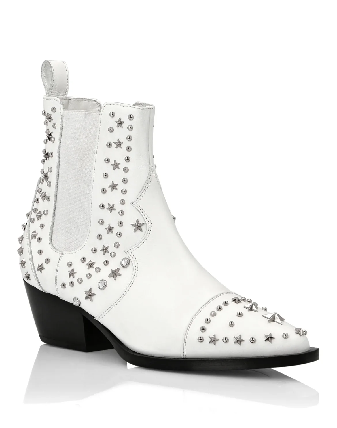 Boots Lo-Heels Low Cowboy, цвет: Белый