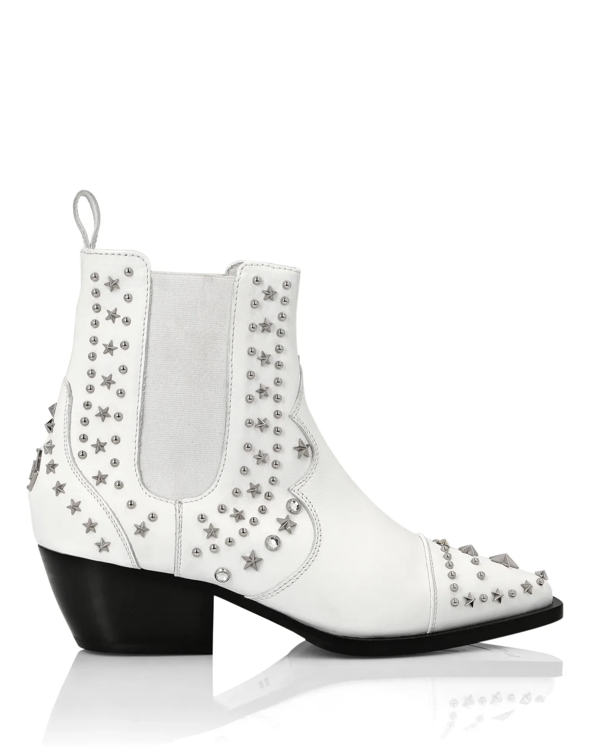 Boots Lo-Heels Low Cowboy, цвет: Белый