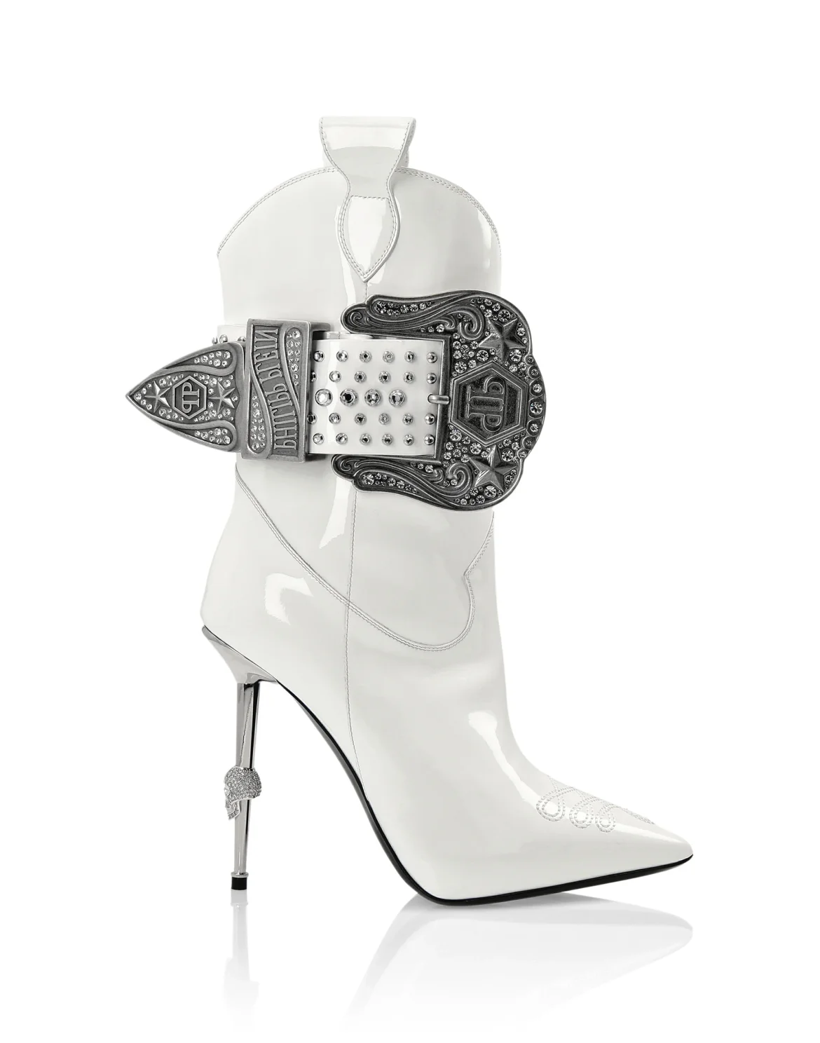 Boots Lo-Heels High Cowboy, цвет: Белый