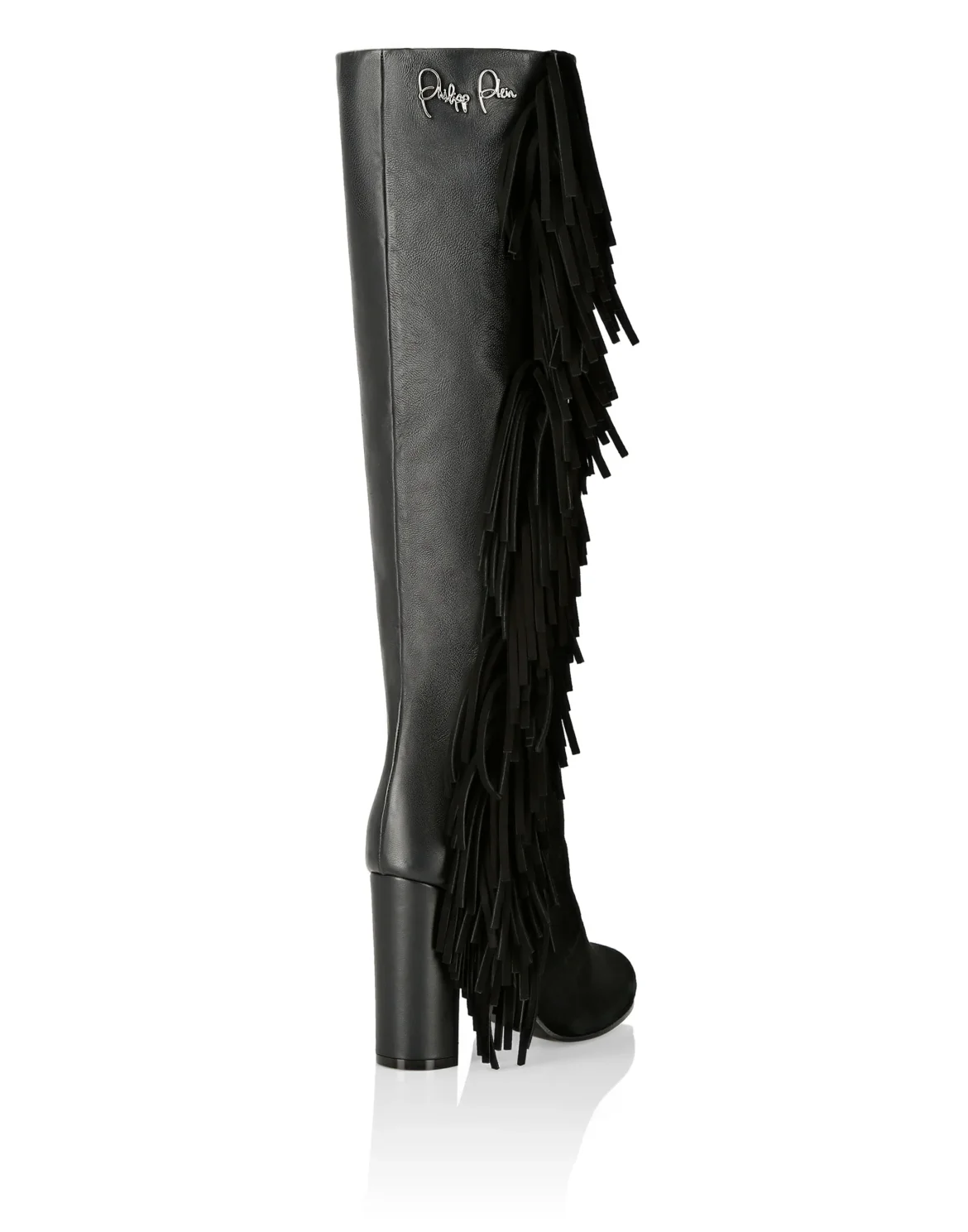 Boots High Heels High Signature, цвет: Черный