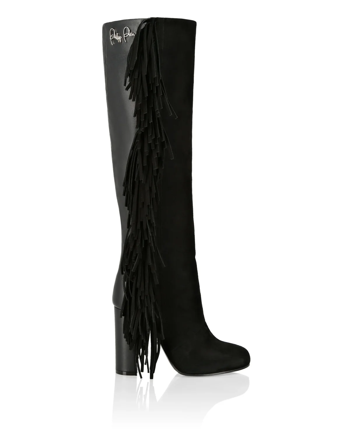 Boots High Heels High Signature, цвет: Черный