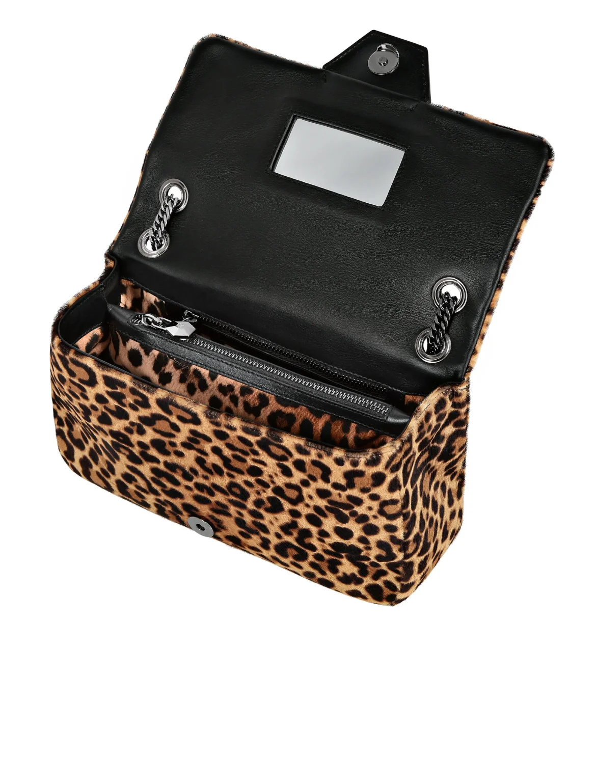 Shoulder Bag Skull Crystal Leopard, цвет: Леопард