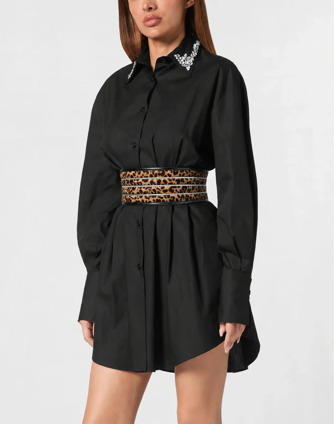 Belt Leopard, цвет: Черный