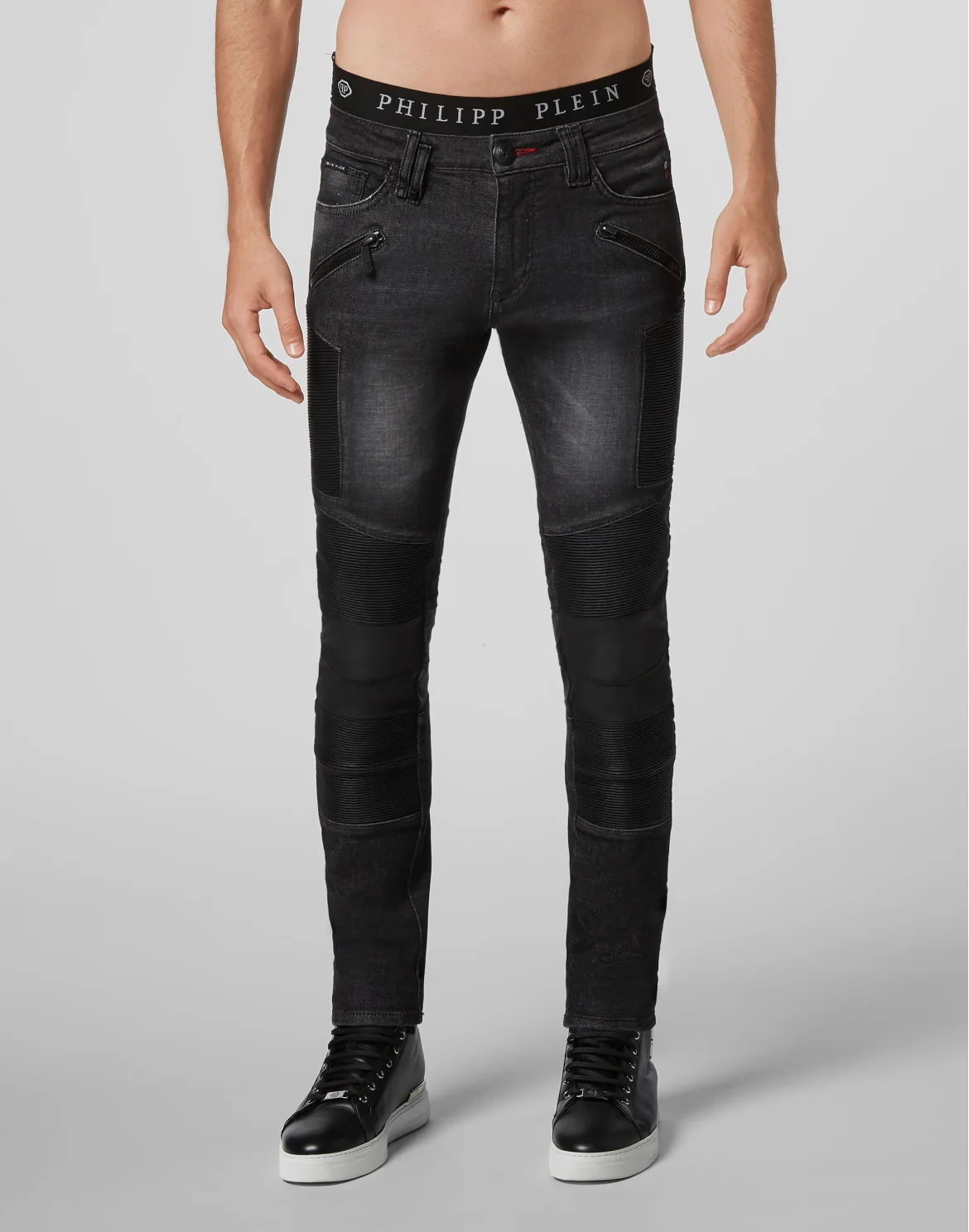 Slim Fit Destroyed, цвет: Синий