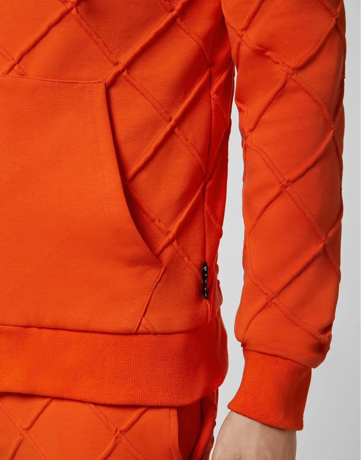 Hoodie Sweatjacket Camouflage, цвет: Оранжевый