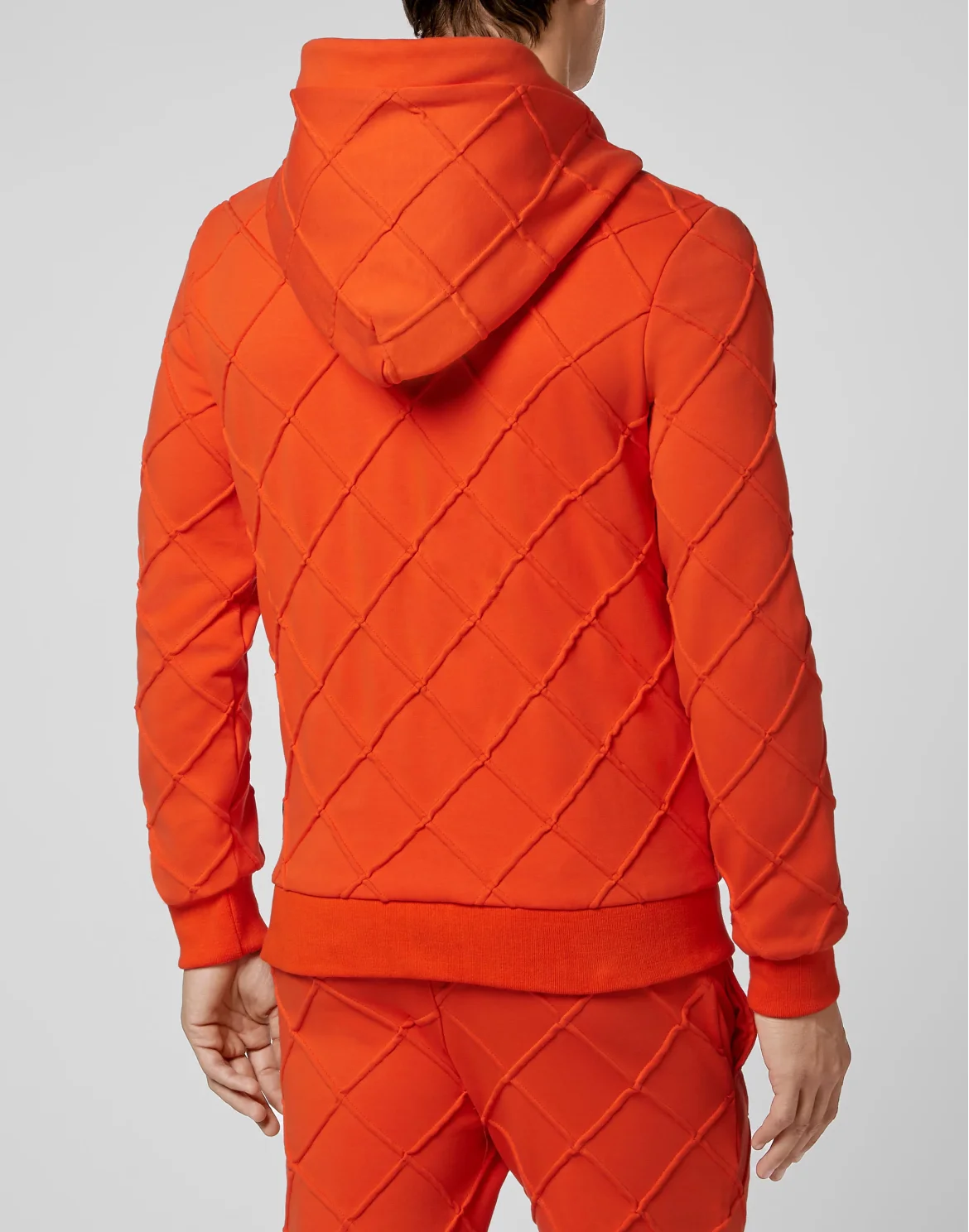 Hoodie Sweatjacket Camouflage, цвет: Оранжевый