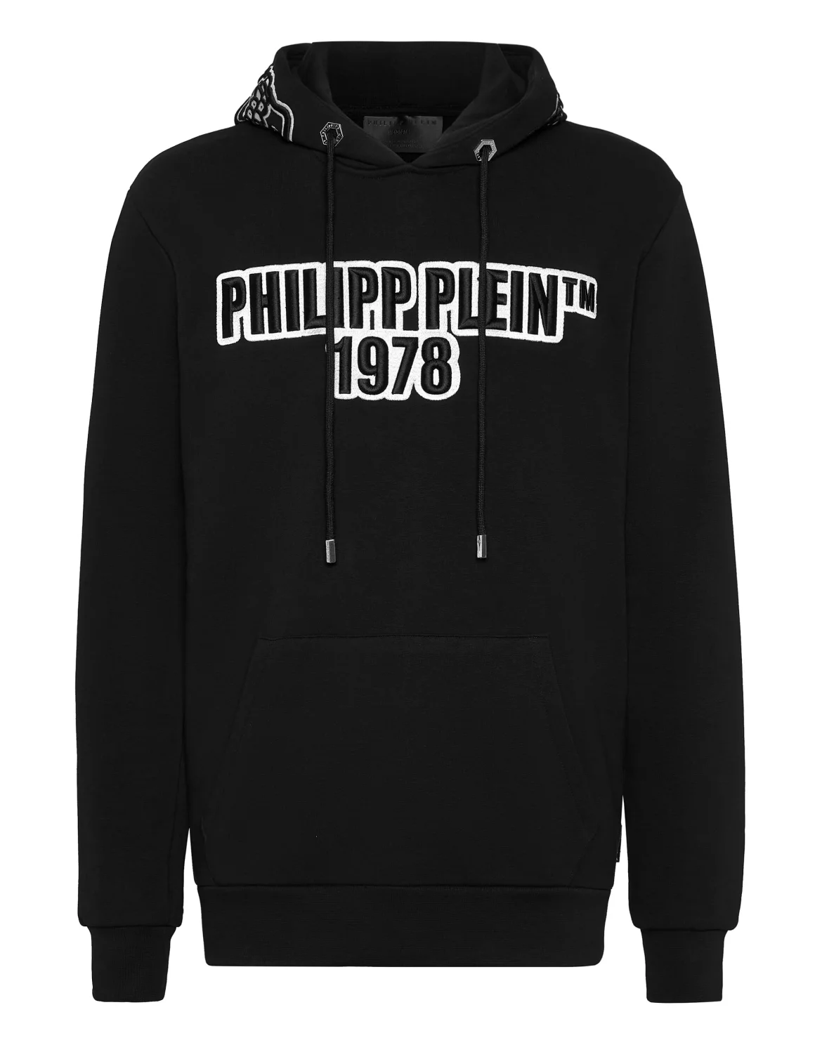 Hoodie sweatshirt PP1978, цвет: Черный
